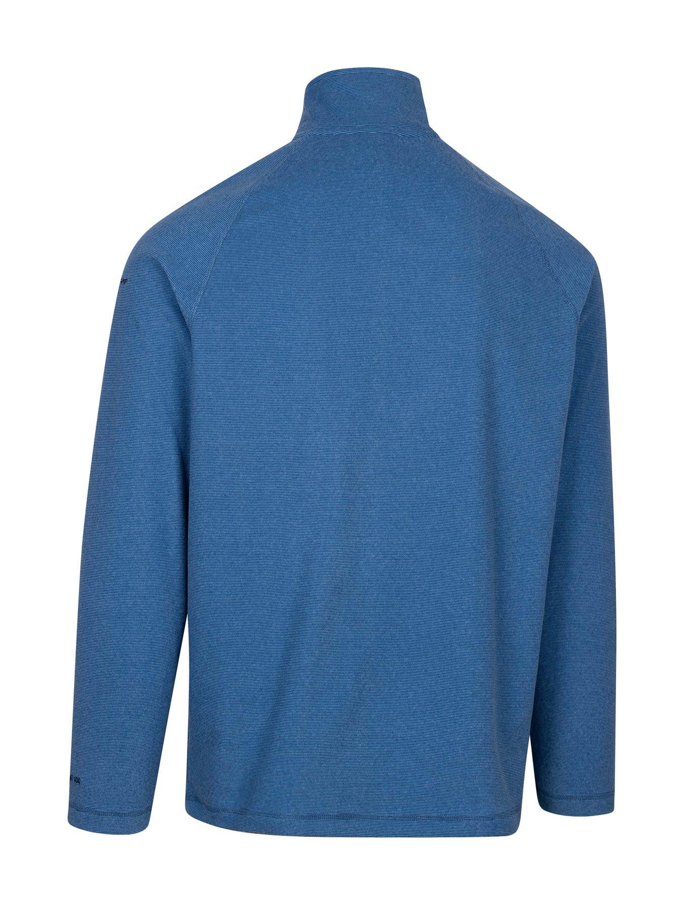  image of trespass-mens-keynote-fleece-at100-blue