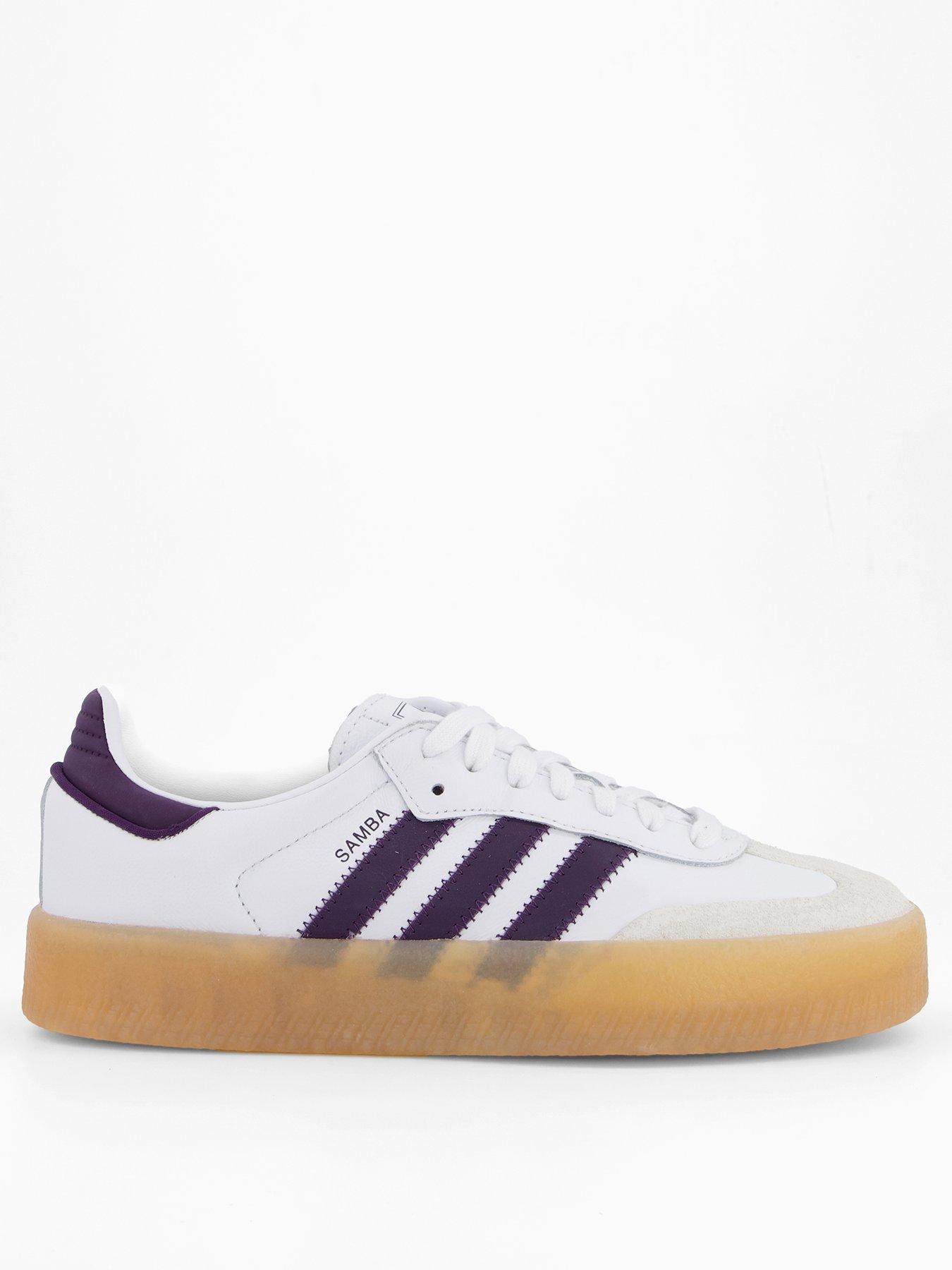 undefined Women's Sambae Trainers - White/Purple