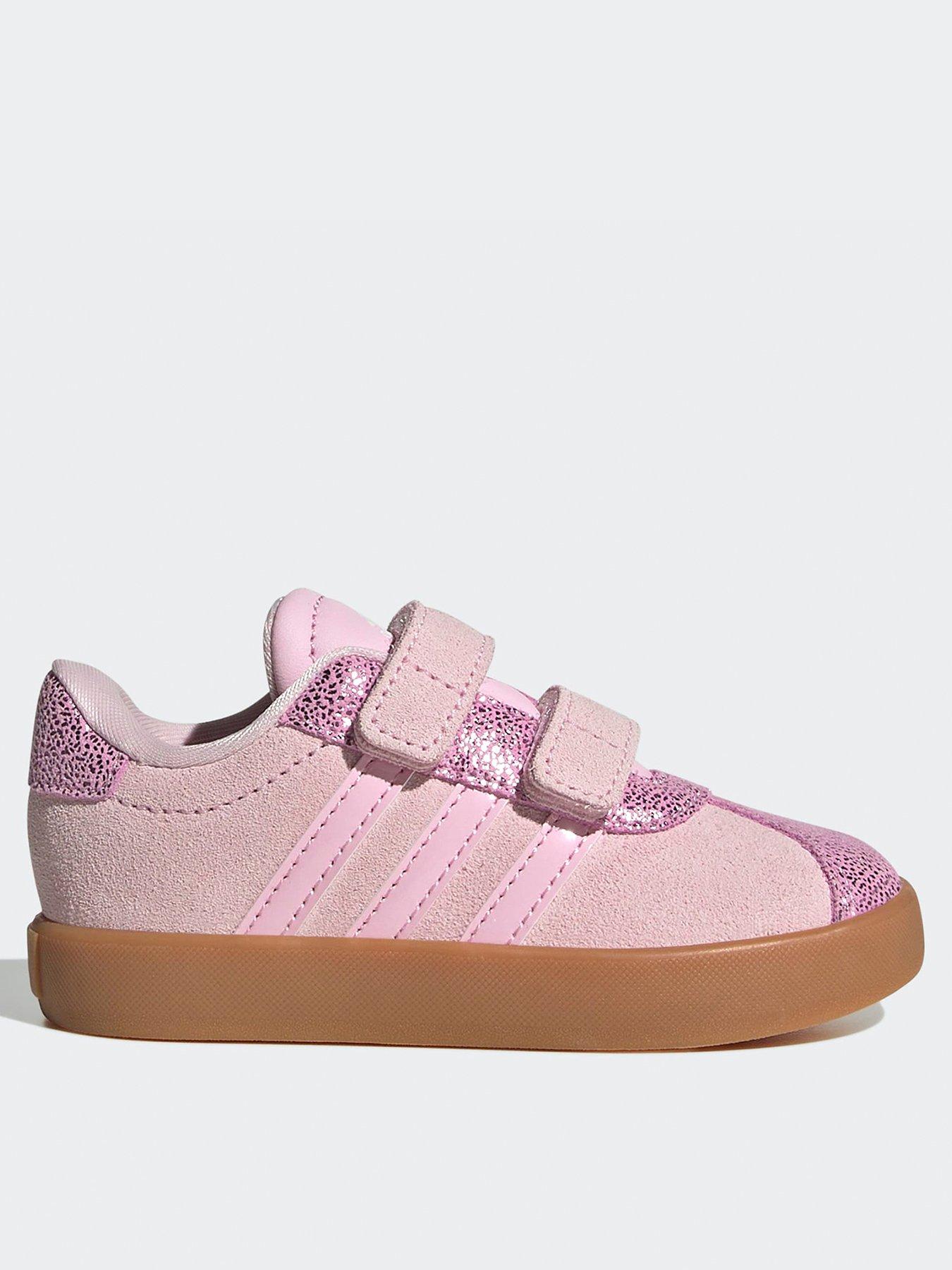 undefined Infant Vlourt 30 Velcro Trainers - Pink
