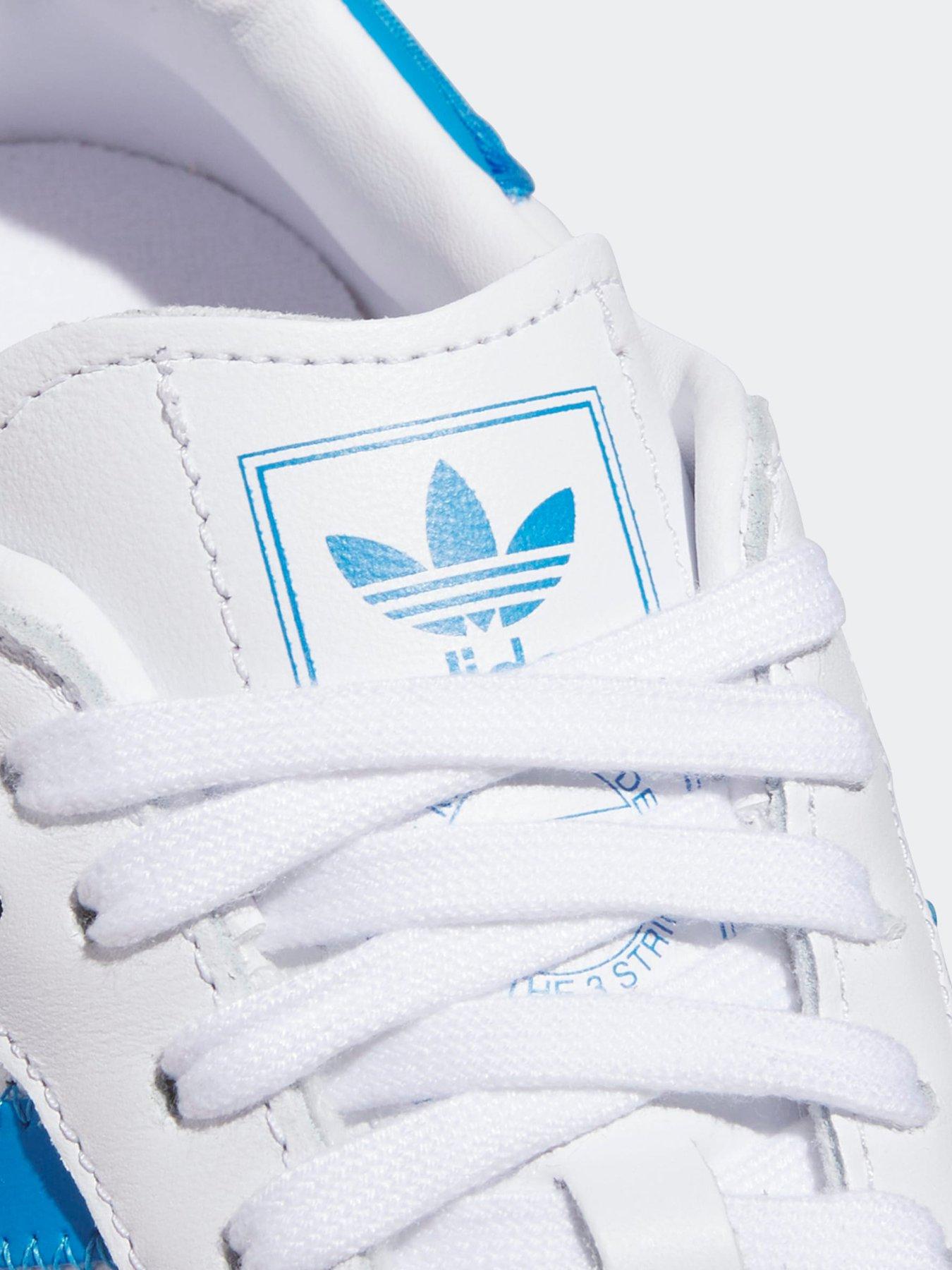Image 7 of 7 of adidas Originals Junior Sambae Trainers - White