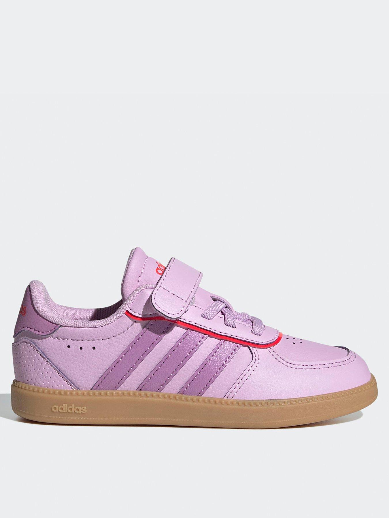 adidas Sportswear Kid's Breaknet Sleek El C Trainers - Lilac/Purple