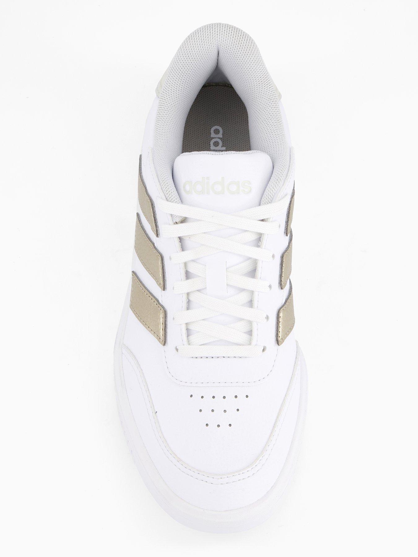 Image 3 of 7 of adidas Sportswear Women's Courtblock Bold Trainers - White
