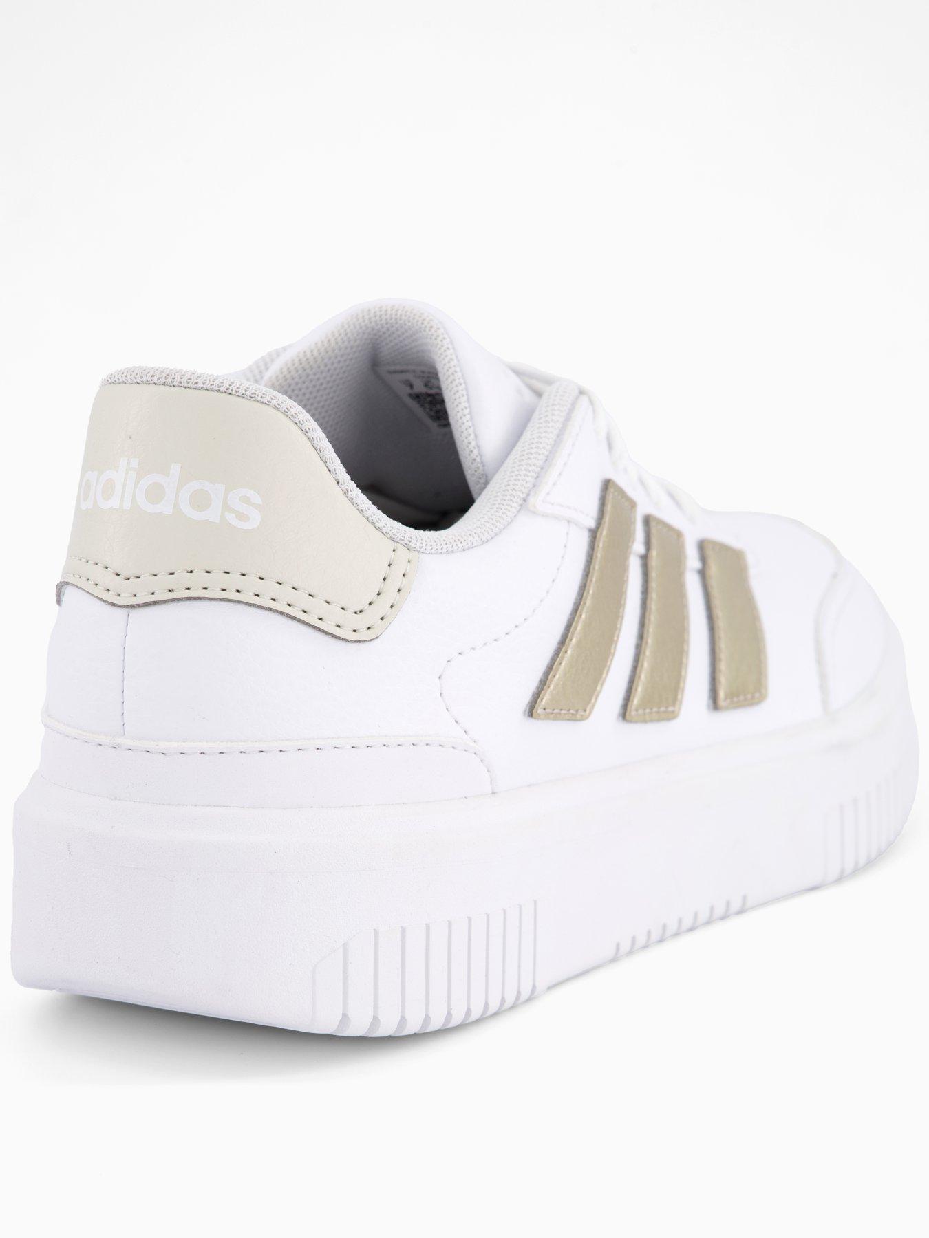 Image 5 of 7 of adidas Sportswear Women's Courtblock Bold Trainers - White