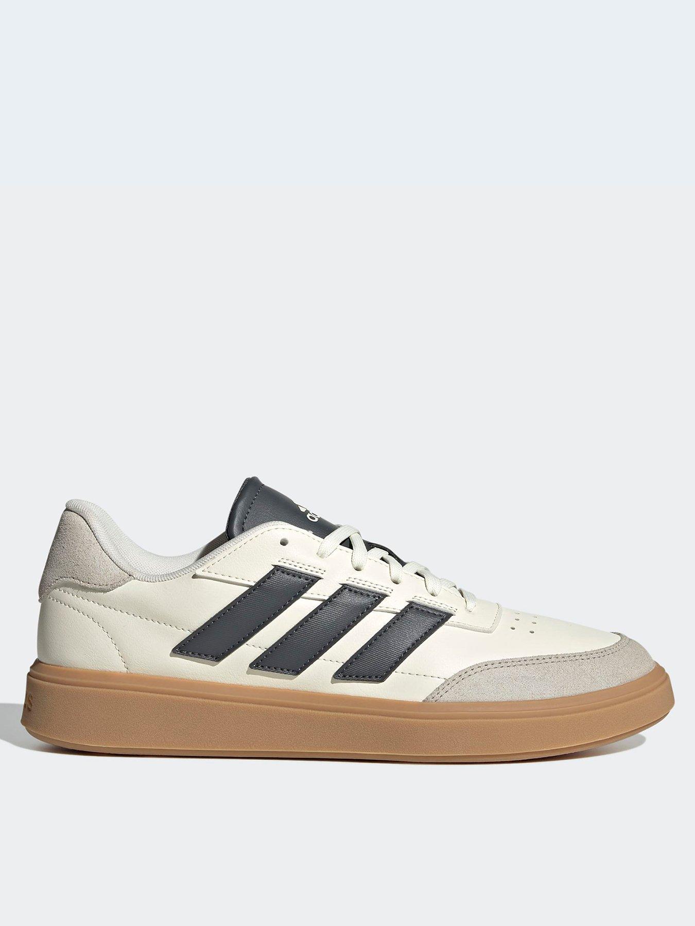 undefined Men's Courtblock Trainers - Off White