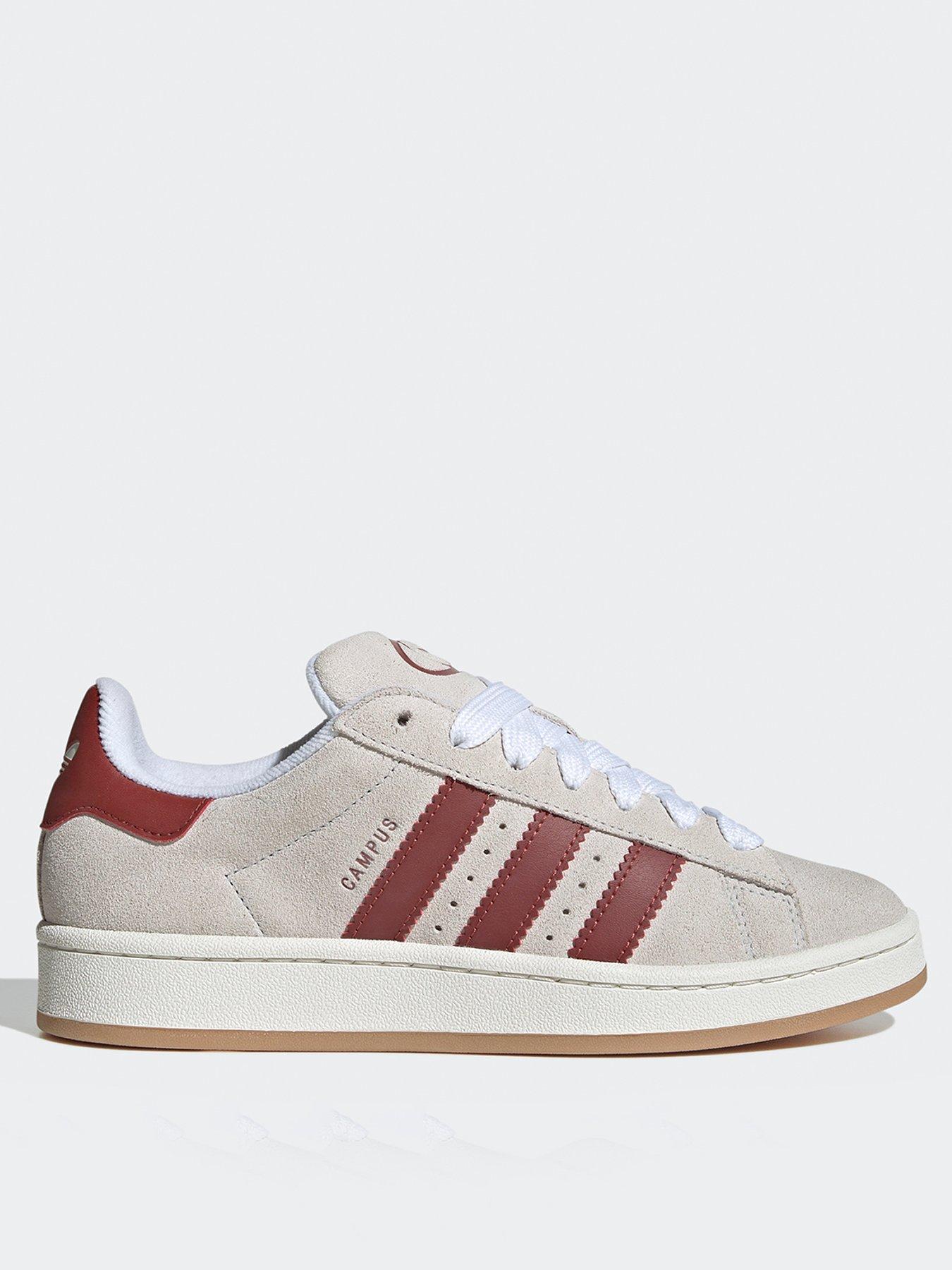 Image 2 of 6 of adidas Originals Women's Campus 00S Trainers - Burgundy/Off White