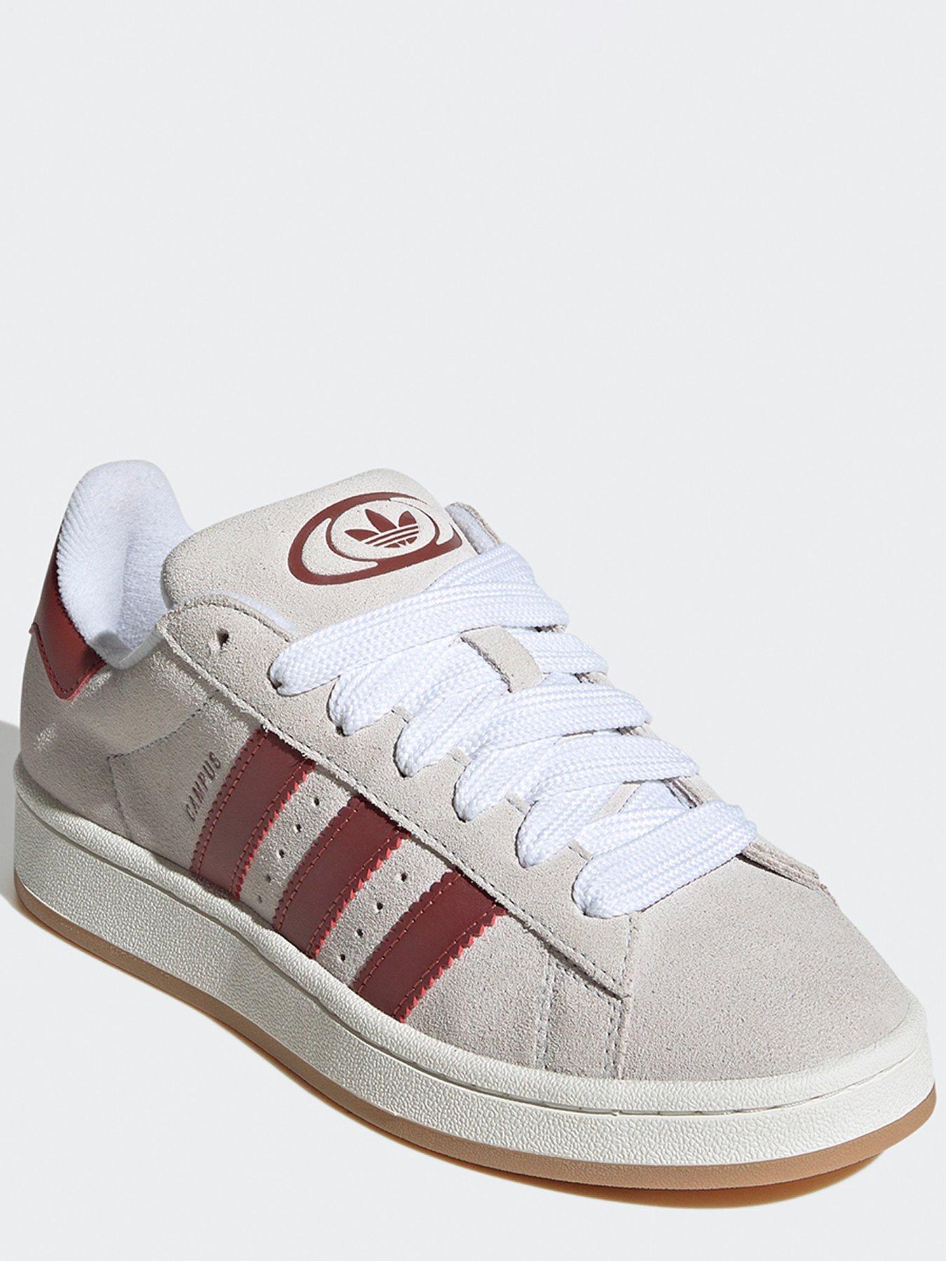 Image 5 of 6 of adidas Originals Women's Campus 00S Trainers - Burgundy/Off White