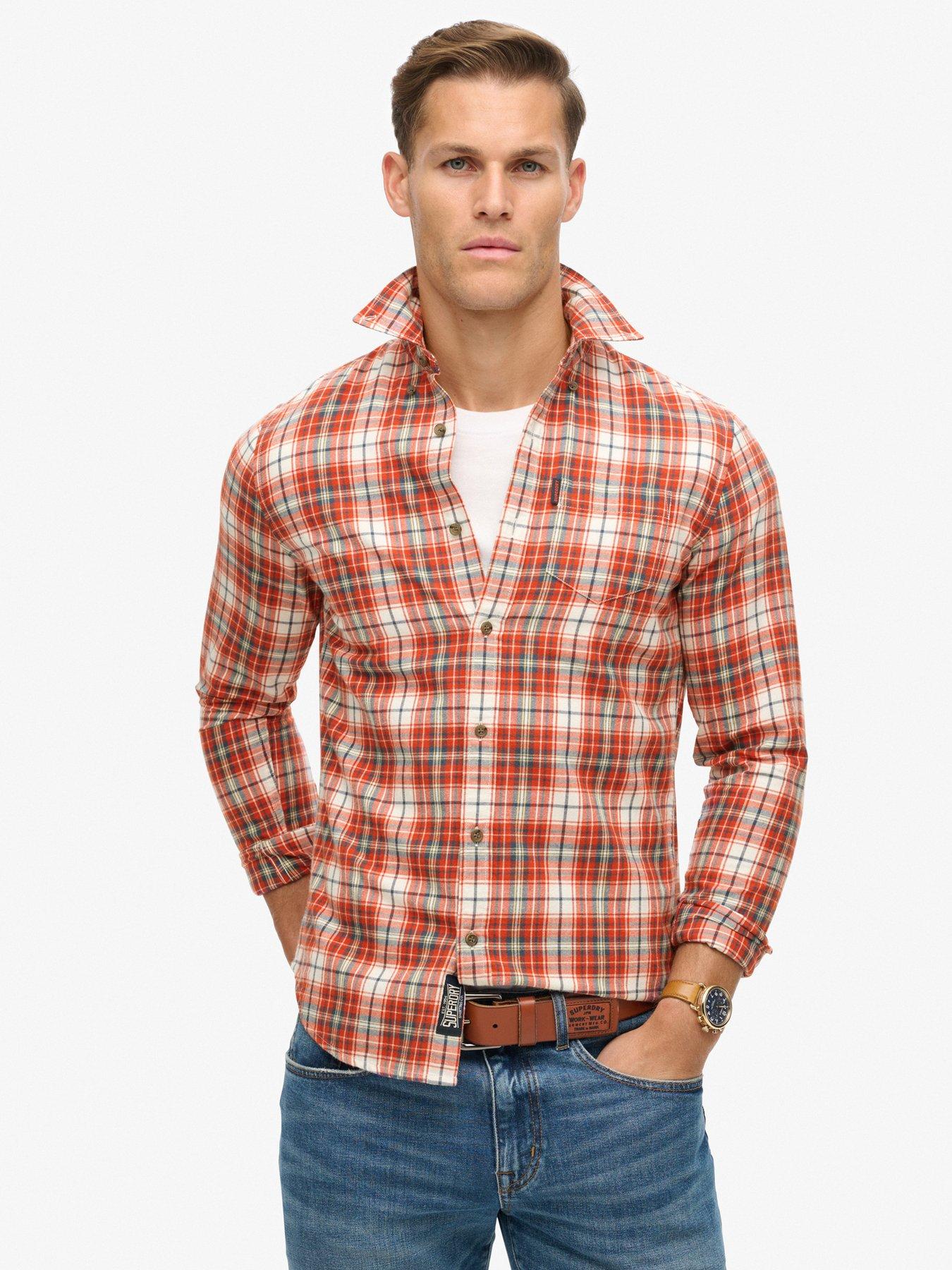 undefined Original Vintage Check Shirt - White