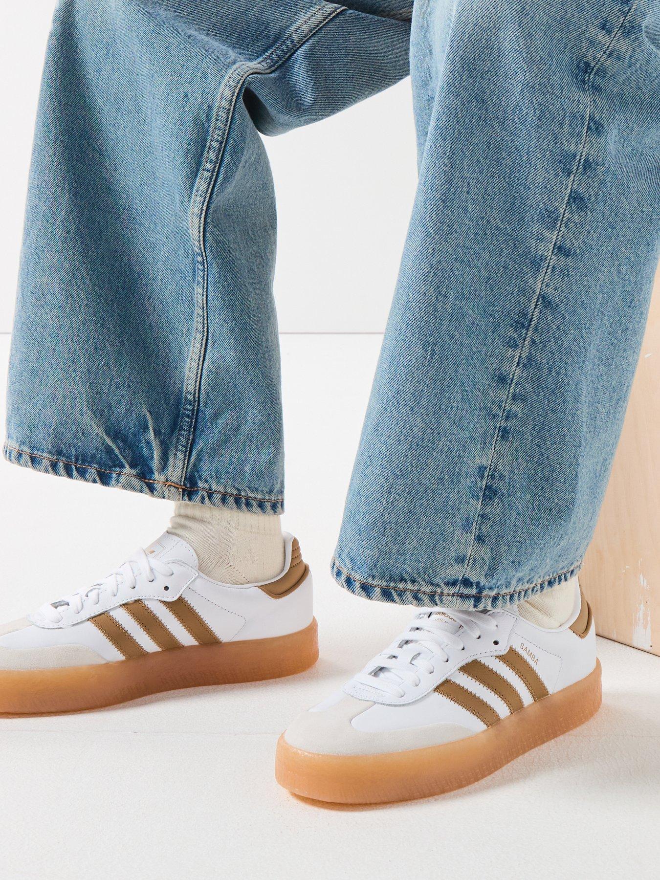 adidas Originals Women's Sambae Trainers - Brown/White