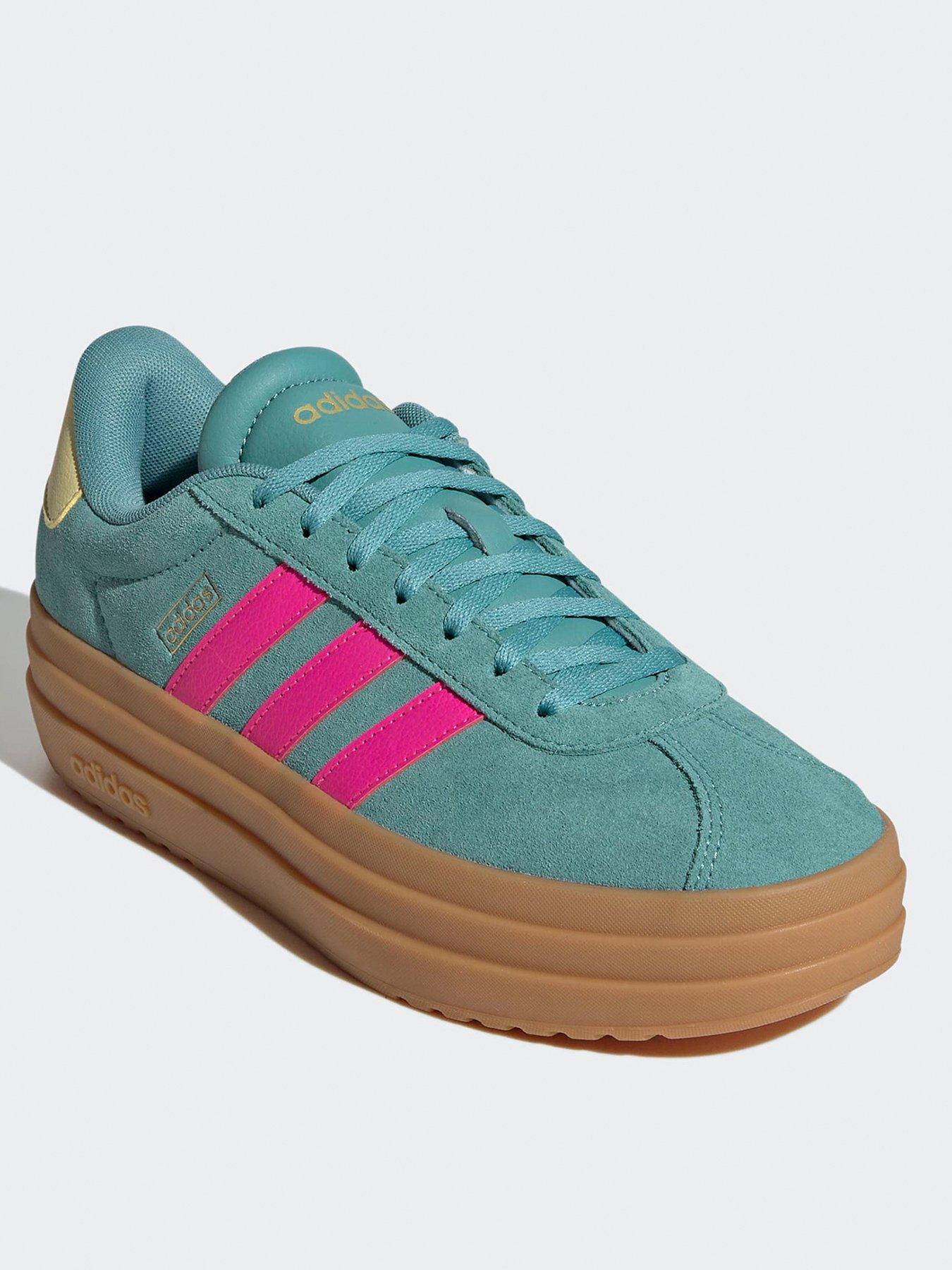 Image 2 of 6 of adidas Sportswear Women's Vl Court Bold Trainers - Green