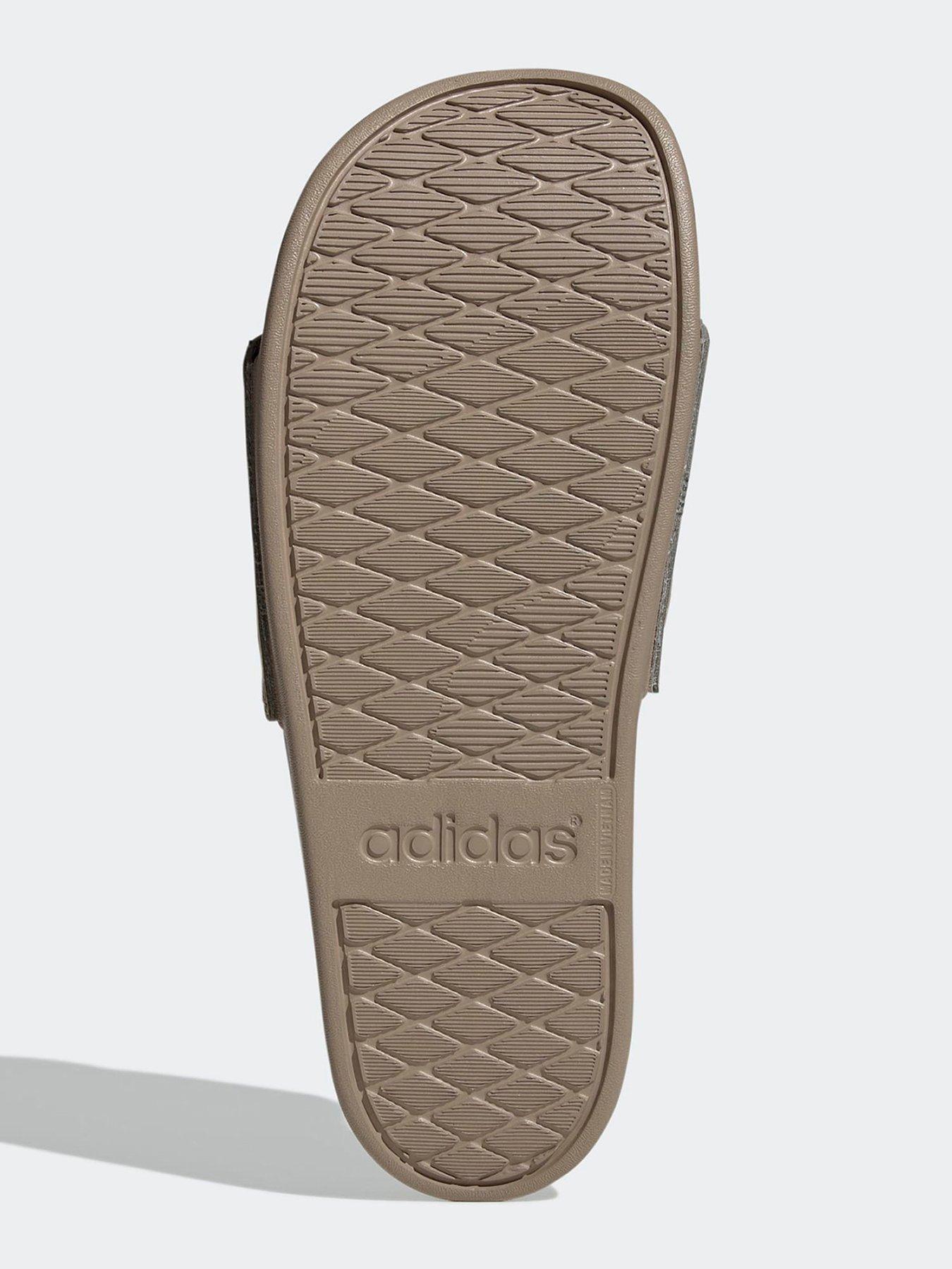 Image 5 of 7 of adidas Sportswear Men's Adilette Comfort Trainers - Brown