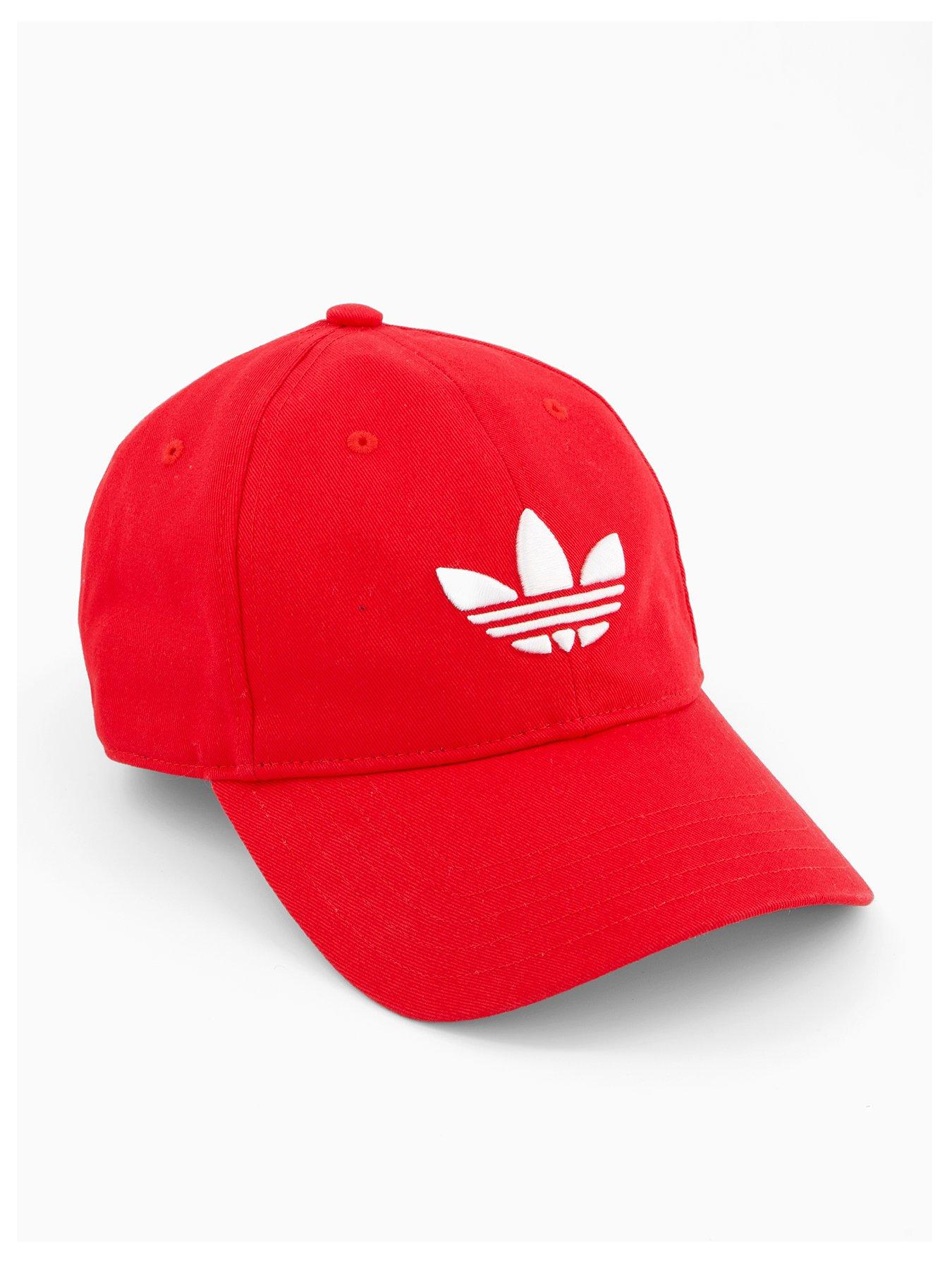 adidas-originals-unisex-baseball-cap-red