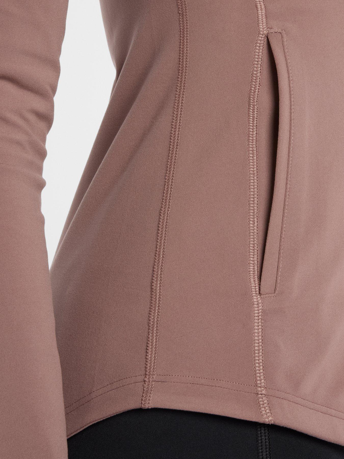 Image 5 of 6 of New Balance Womens Training Harmony Full Zip Jacket - Brown