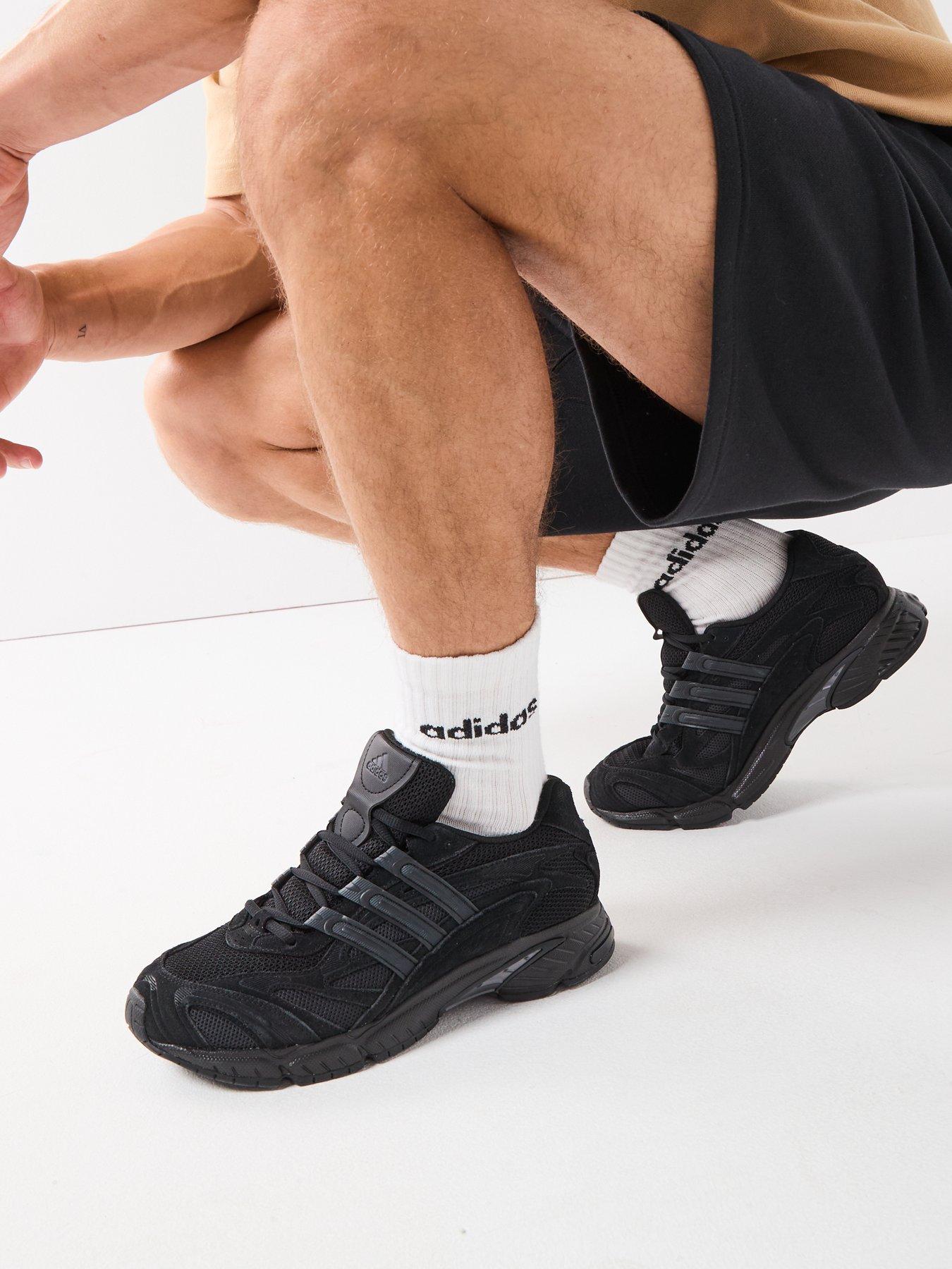 adidas Originals Men's Temper Run 2 Trainers - Black | Littlewoods