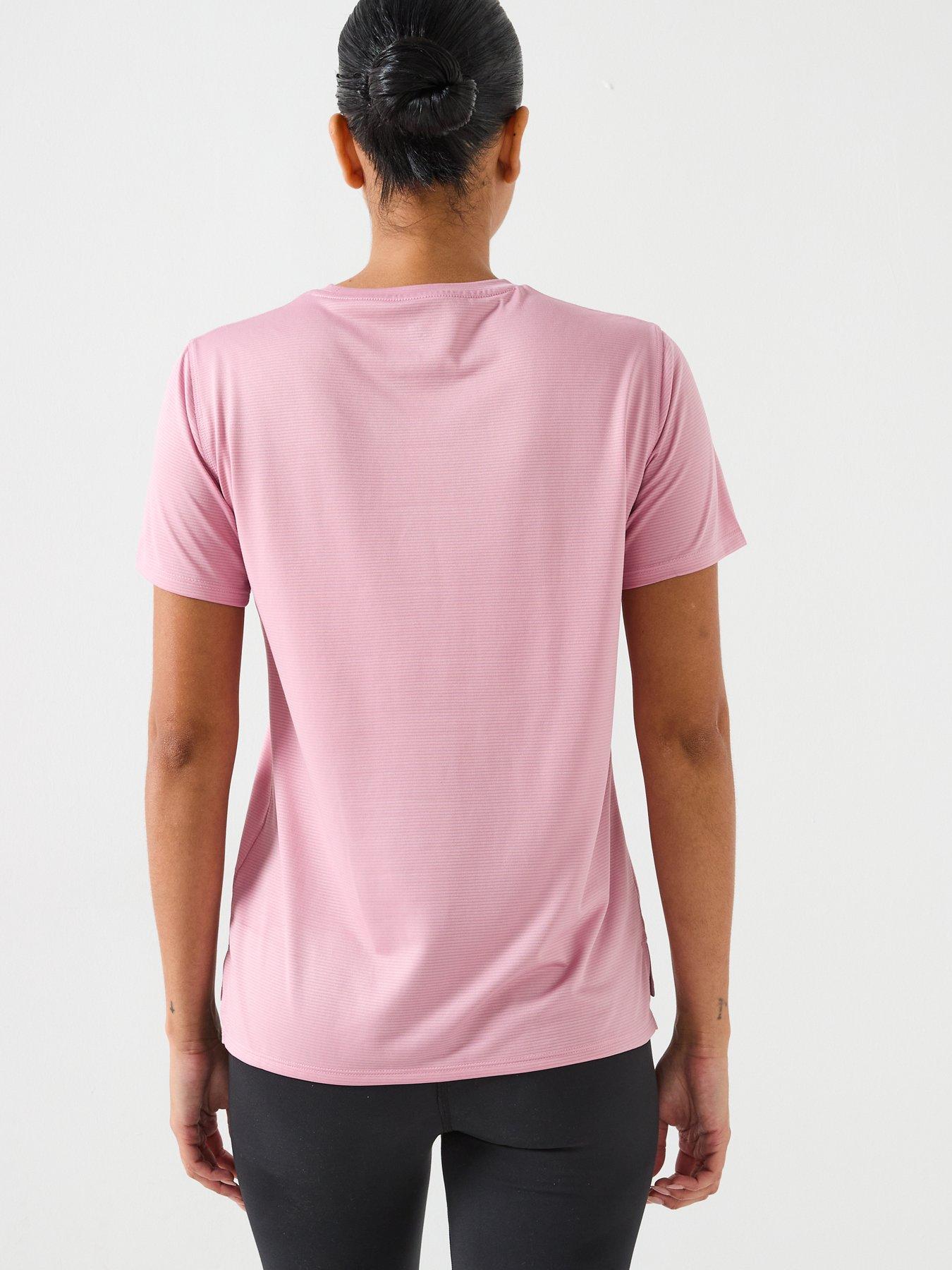  image of new-balance-womens-running-essential-t-shirt-pink