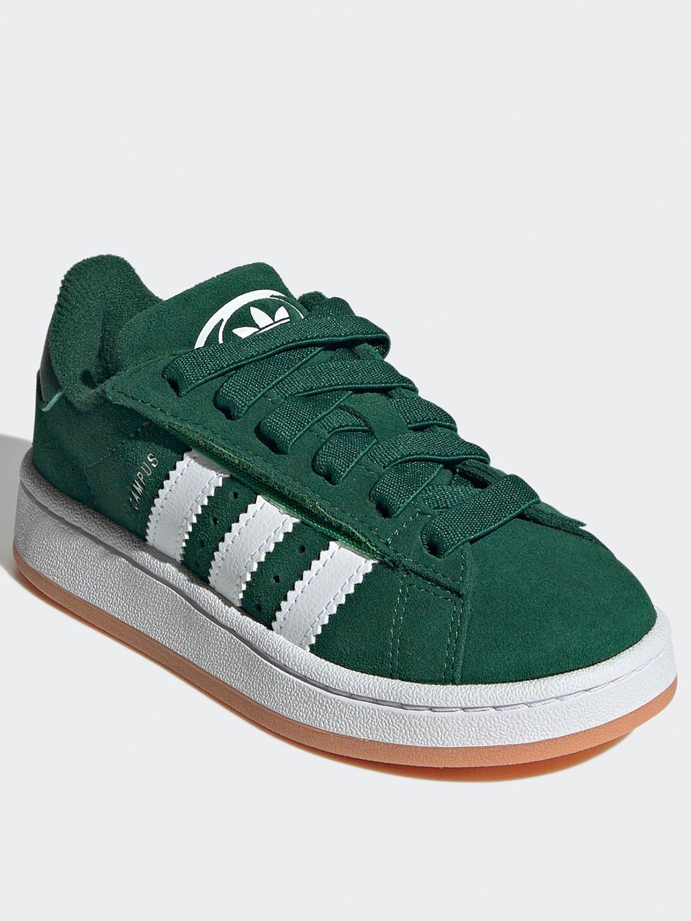 Image 2 of 7 of adidas Originals Kids Unisex Campus 00S Elastic Trainers - Green