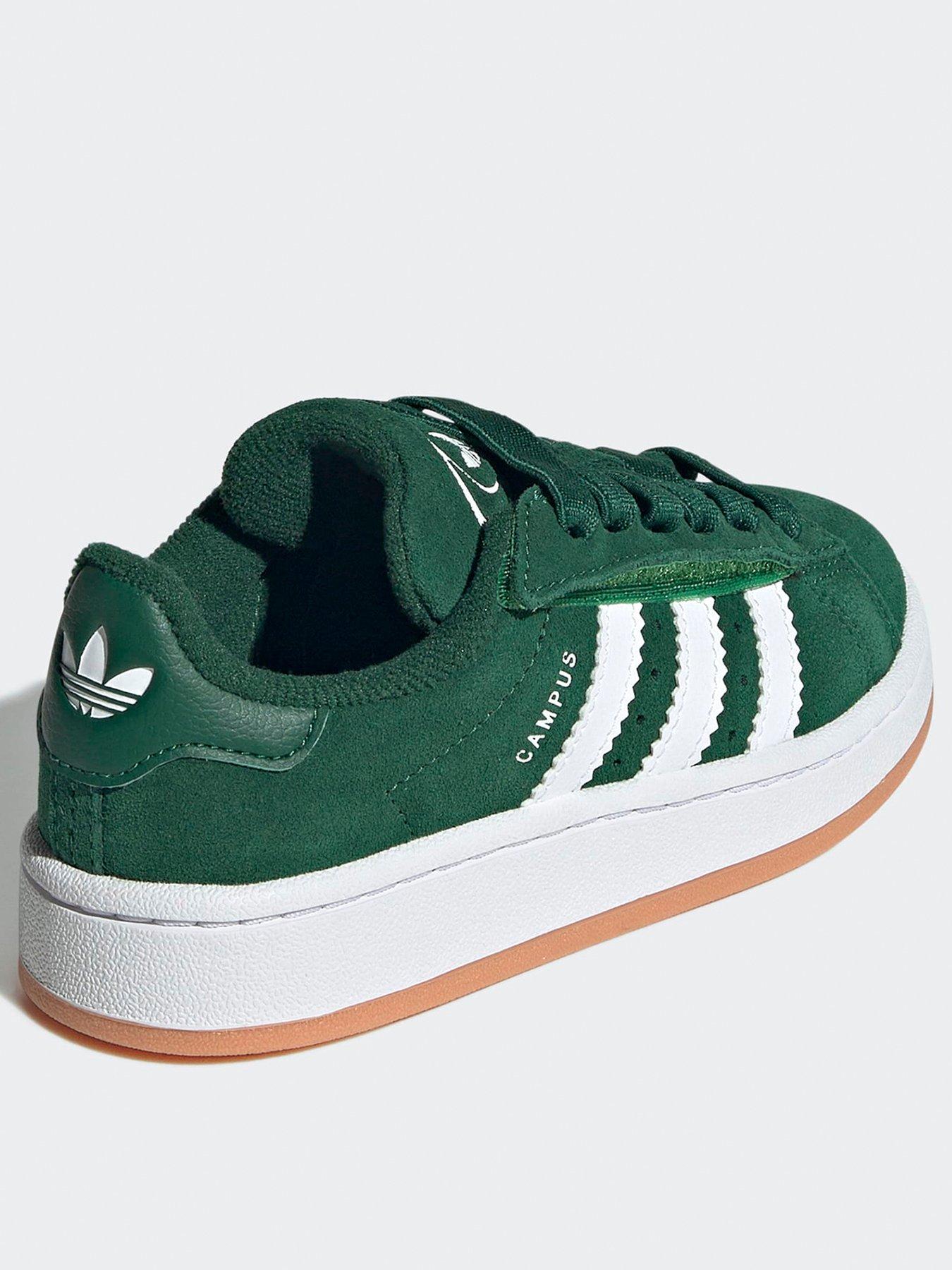 Image 3 of 7 of adidas Originals Kids Unisex Campus 00S Elastic Trainers - Green