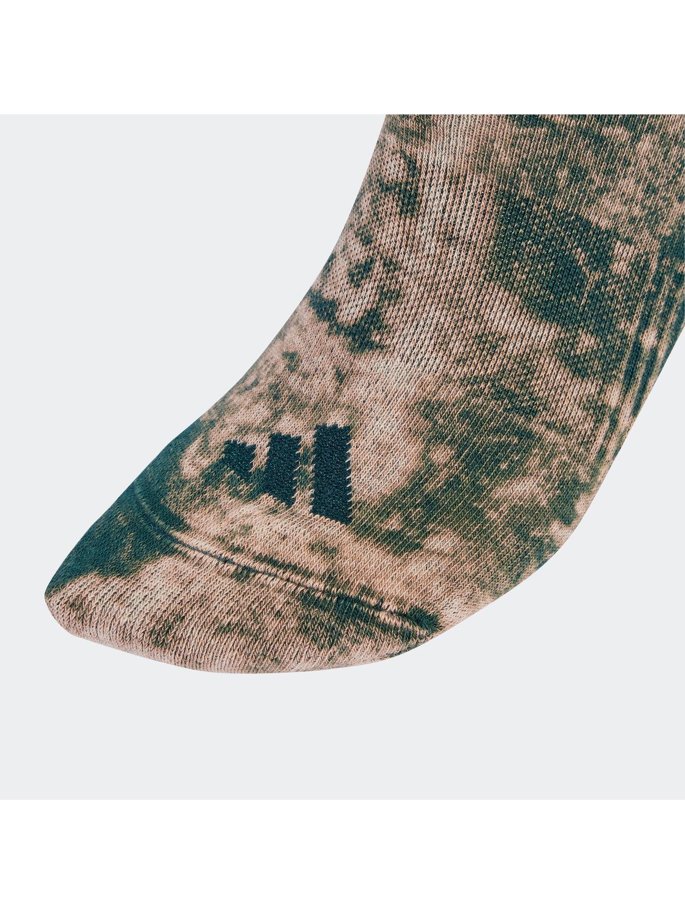 Image 3 of 4 of adidas Sportswear Stonewash Crew Socks 3 Pairs