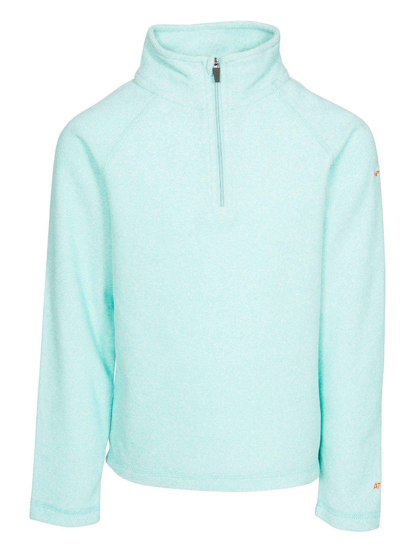 trespass-girls-meadows-fleece-at100-green