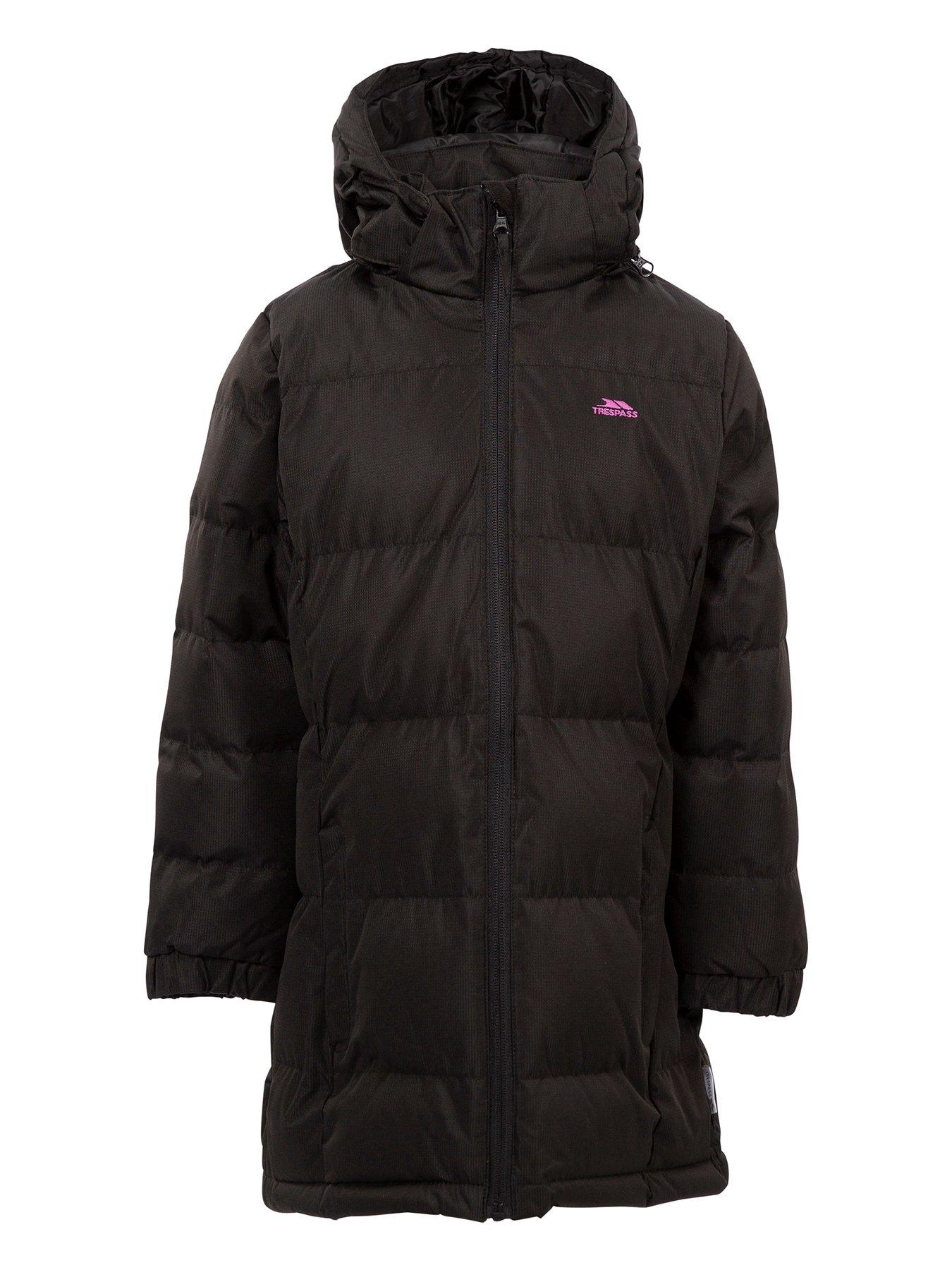 undefined Girls Tiffy Padded Jacket - Black