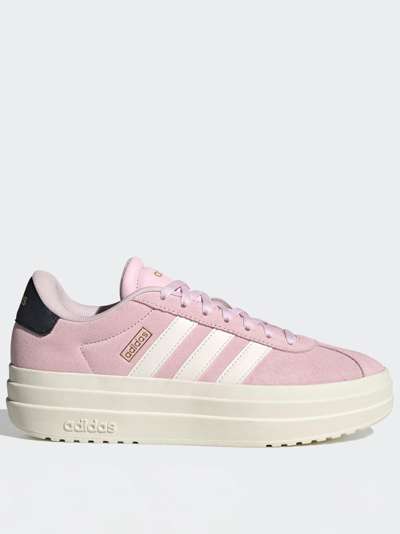 Image 1 of 6 of adidas Sportswear Women's Vl Court Bold Trainers - Pink