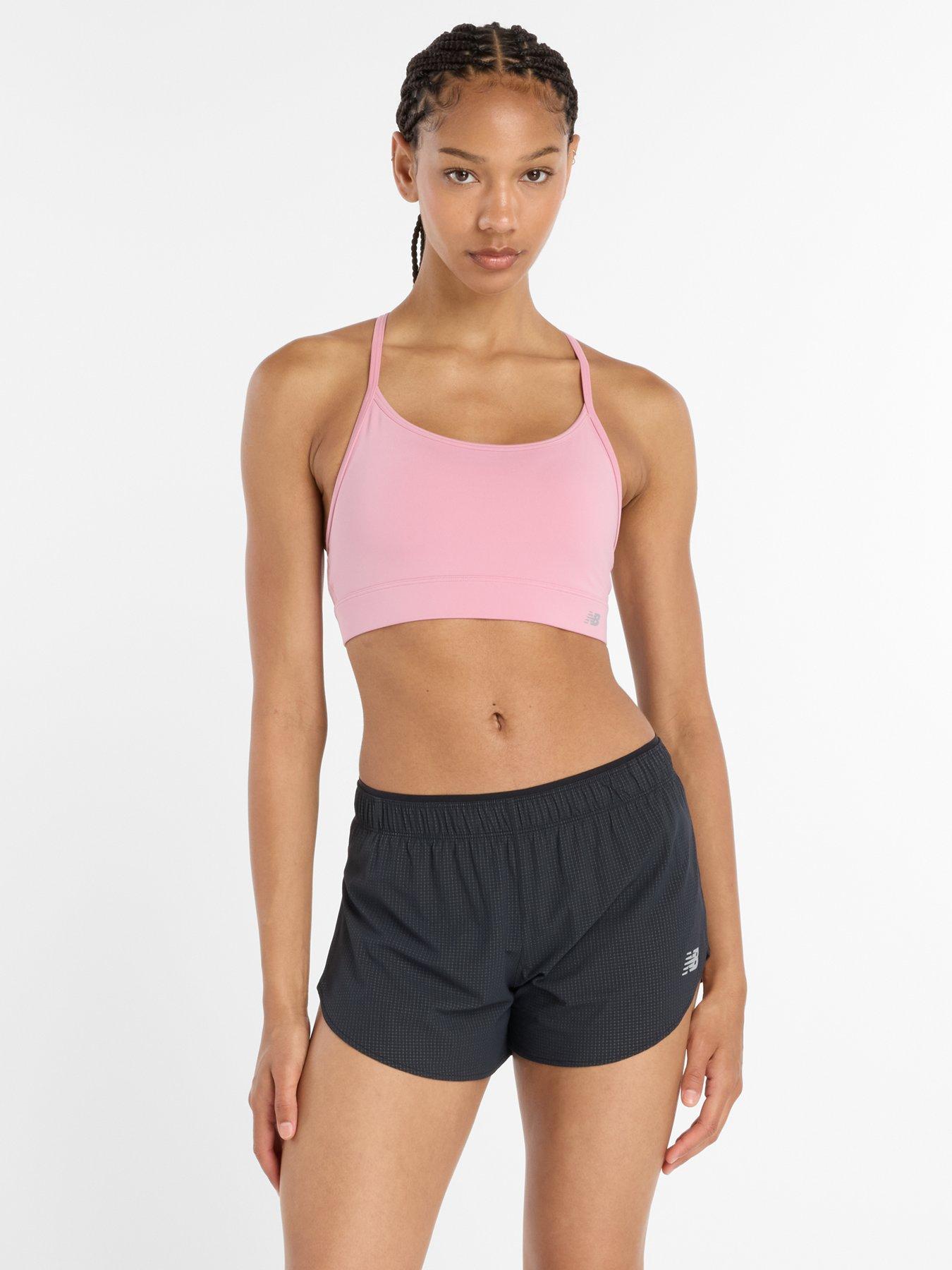 undefined Womens Training Essential Low Support Sports Bra - Pink