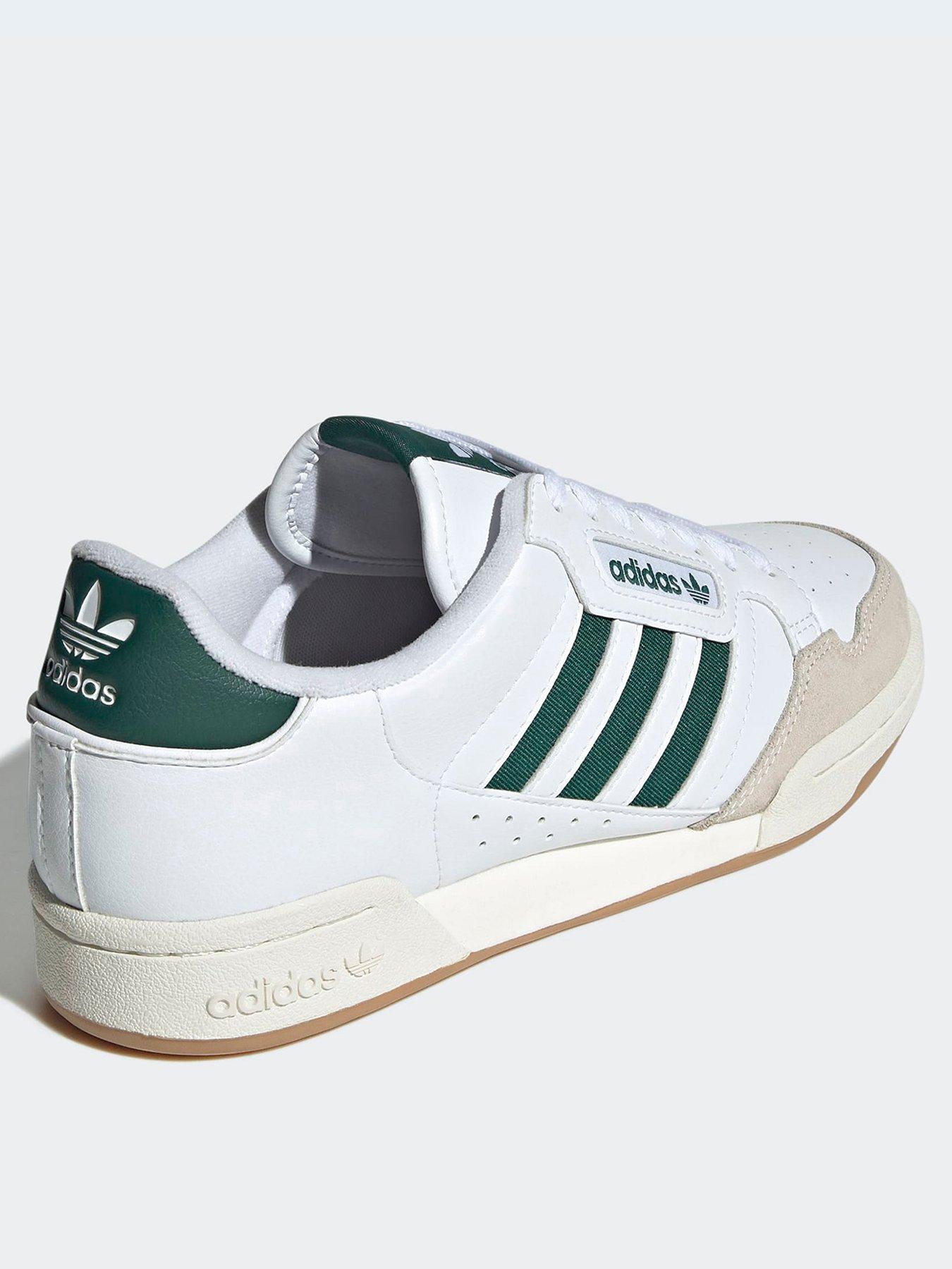adidas gazelle silver green womens Adidas Continental 80  DTLR