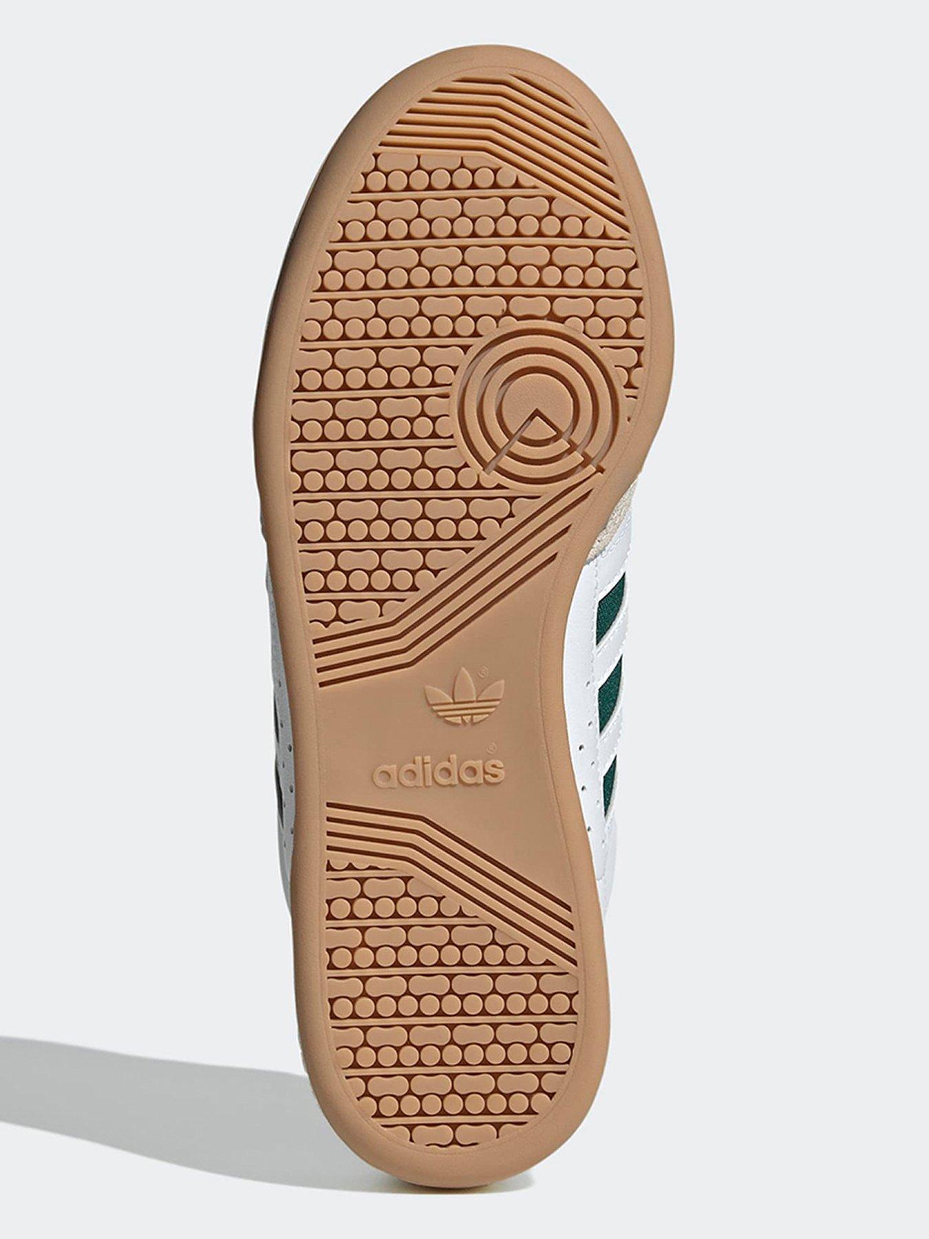  image of adidas-originals-mens-continental-80-stripes-trainers-white