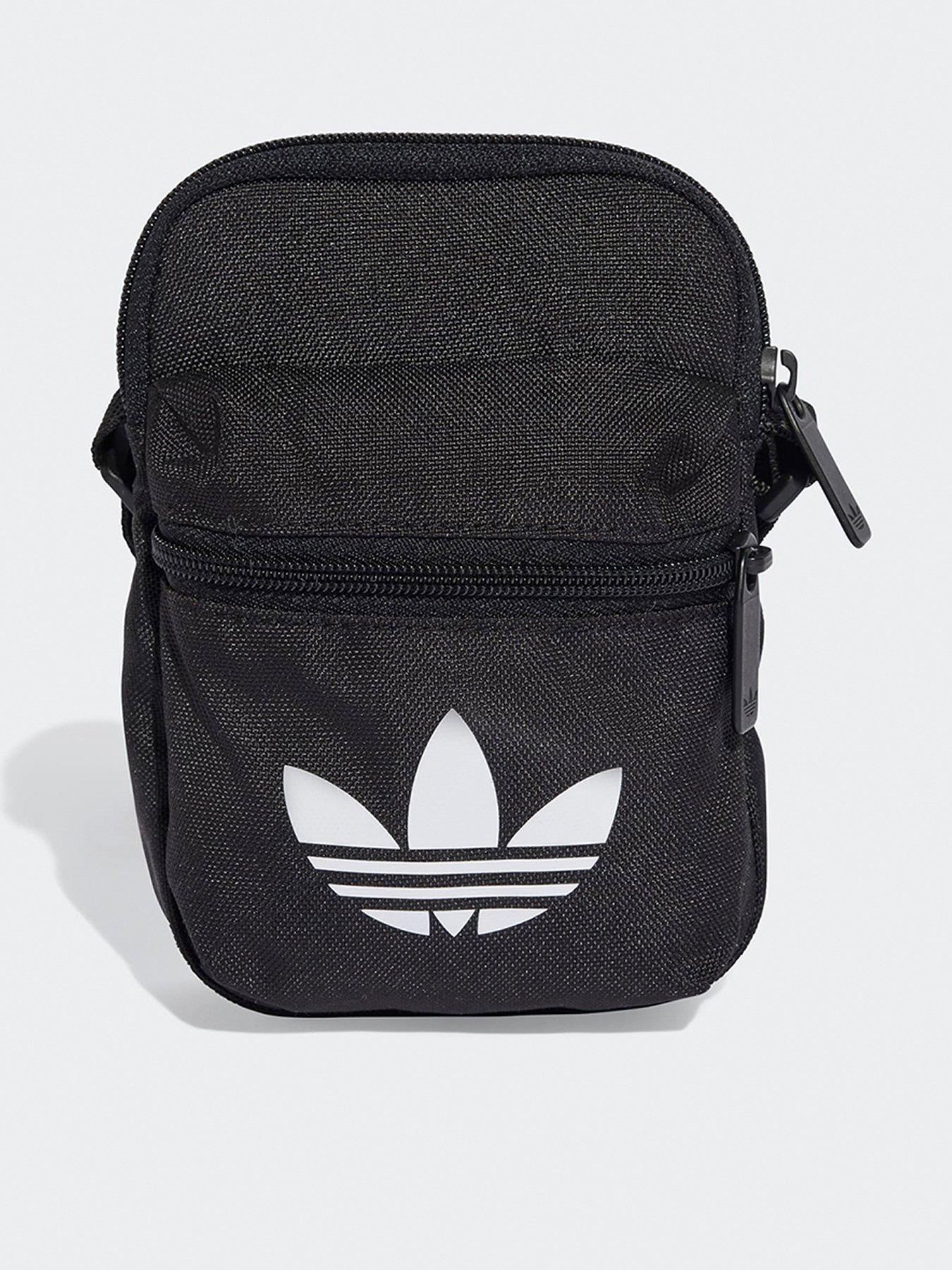 undefined Unisex Adicolor Shoulder Bag - Black