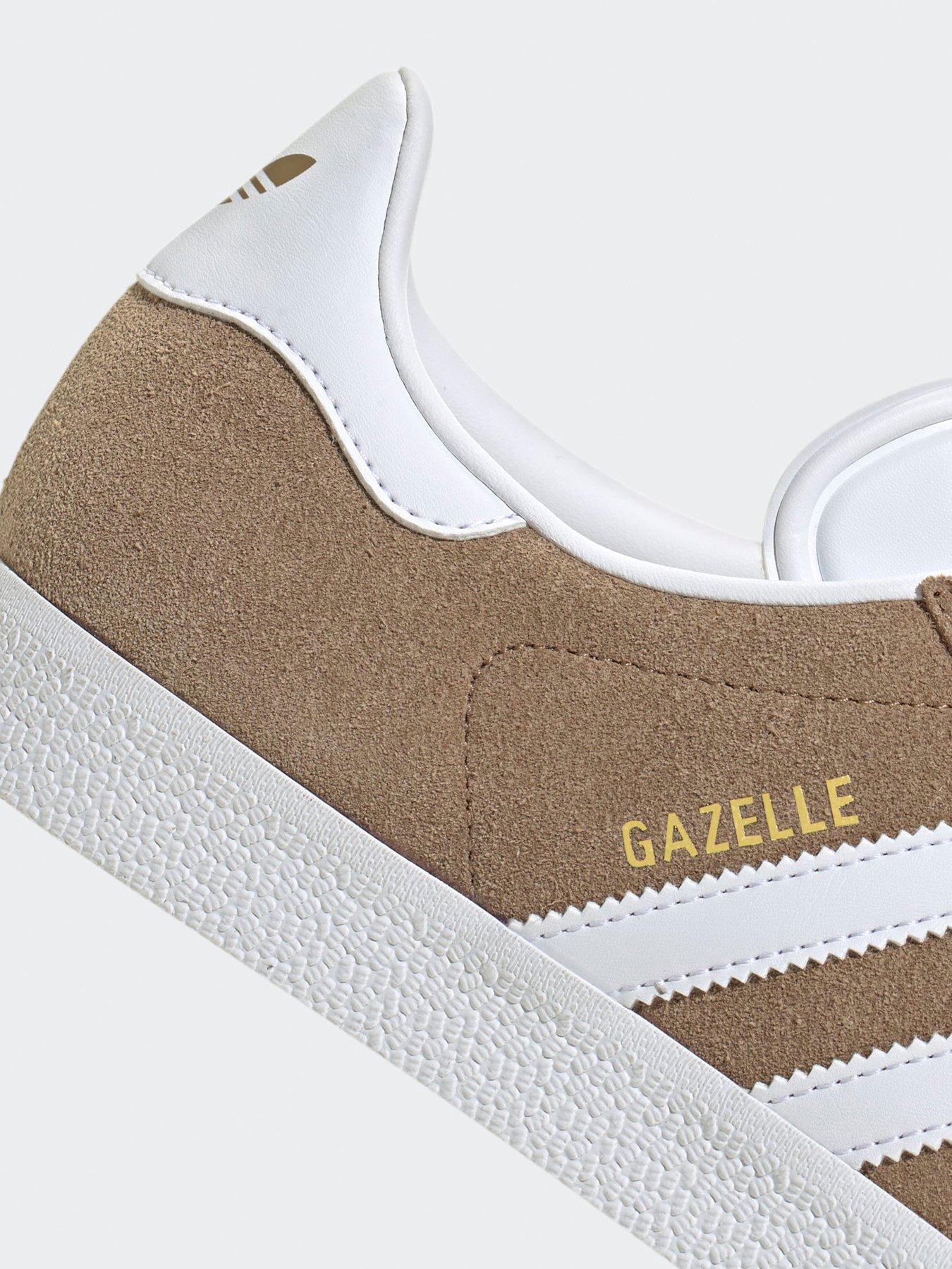 adidas Originals Unisex Gazelle Trainers - Beige | Littlewoods