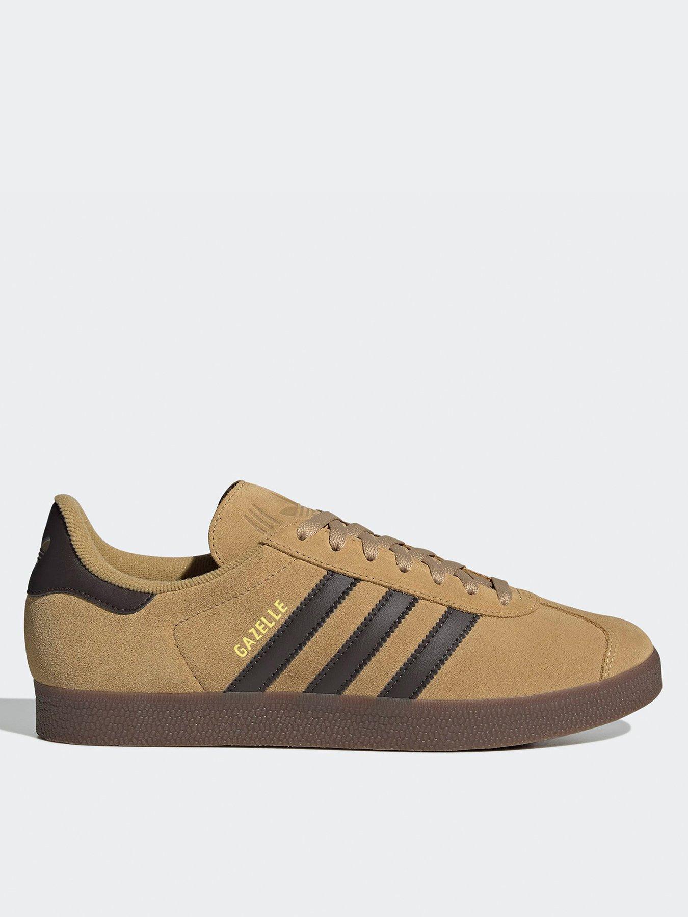 Image 2 of 7 of adidas Originals Unisex Gazelle Trainers - Beige