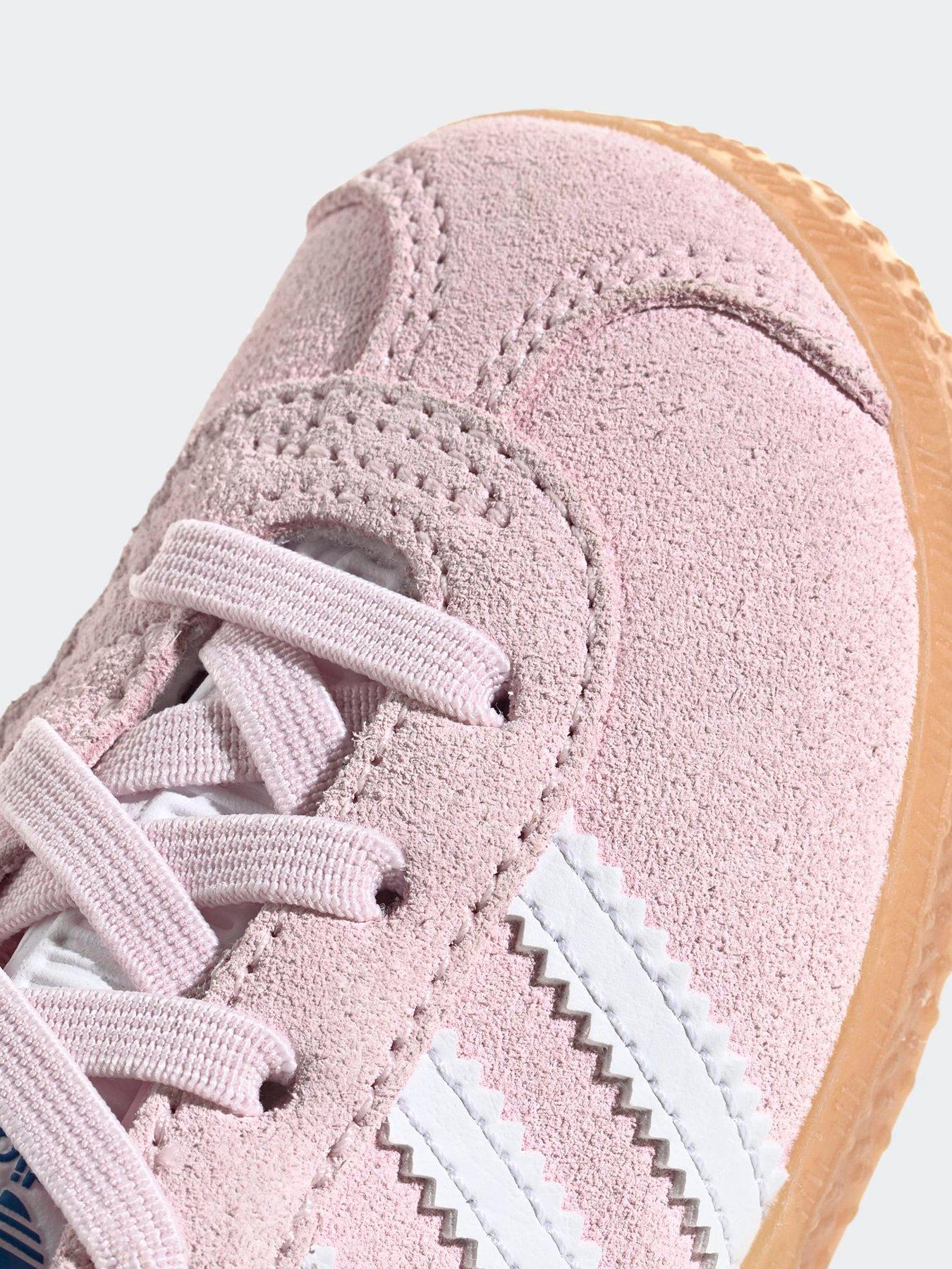 Image 6 of 7 of adidas Originals Infant Gazelle Trainers - Pink