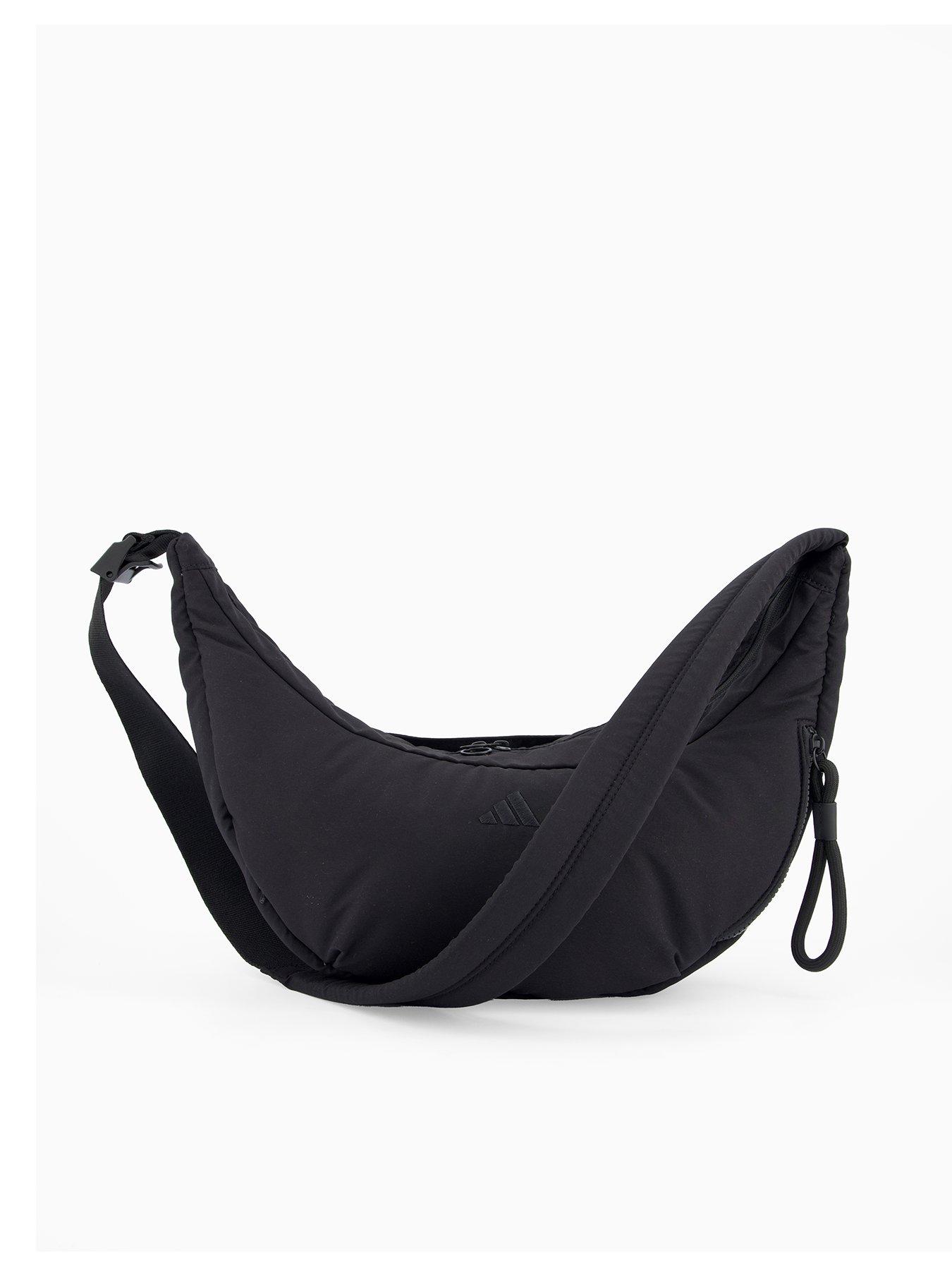 undefined Unisex Puff Shoulder Bag - Black