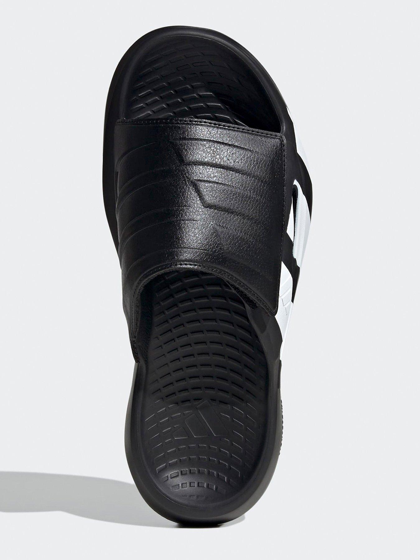 Image 4 of 7 of adidas Sportswear Unisexx Lightblaze Slide Slides - Black