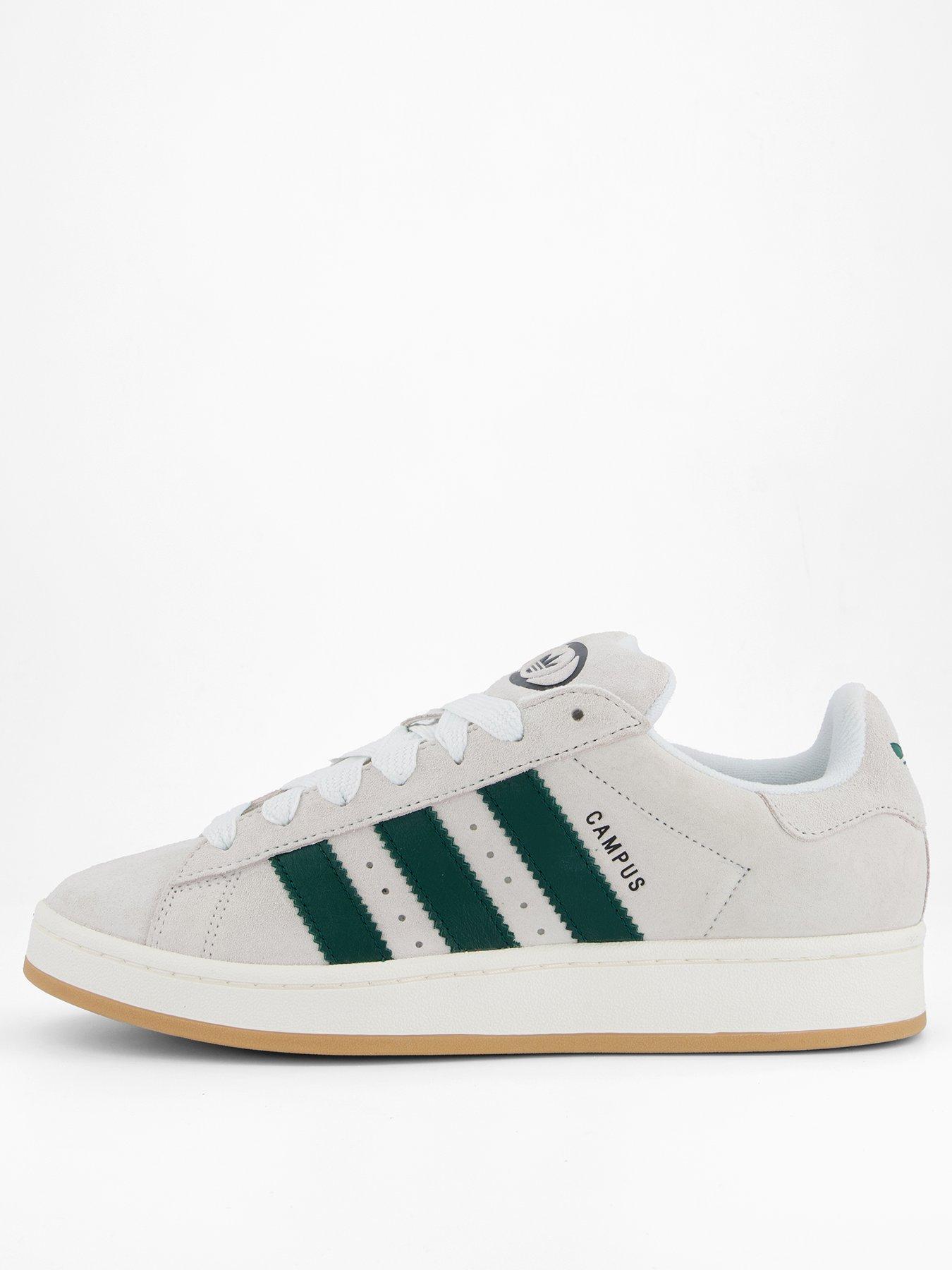 undefined Unisex Campus 00s Trainers - Off White /Green