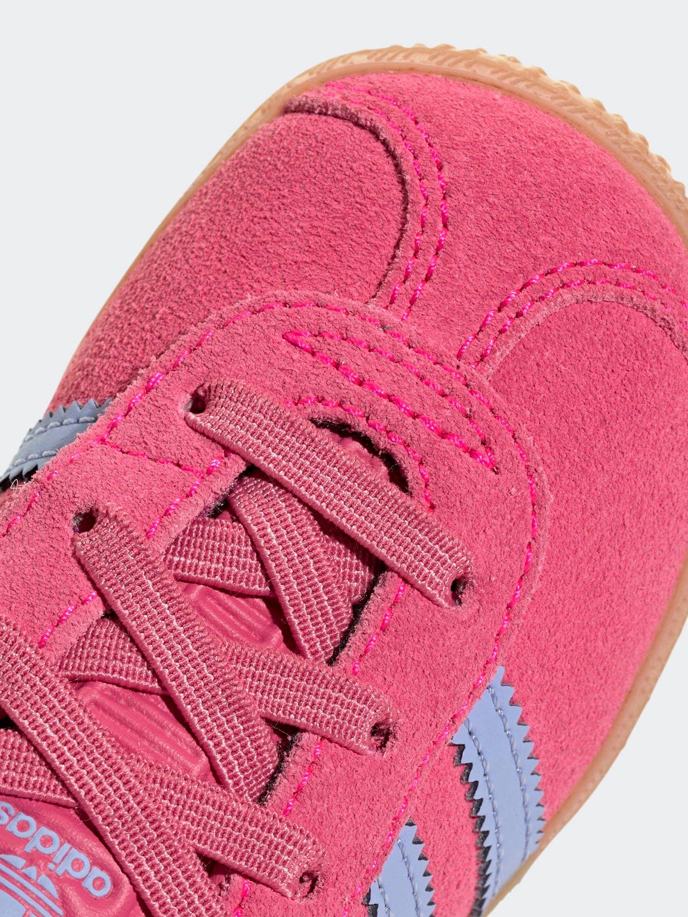 Image 6 of 7 of adidas Originals Infant Gazelle Trainers - Pink