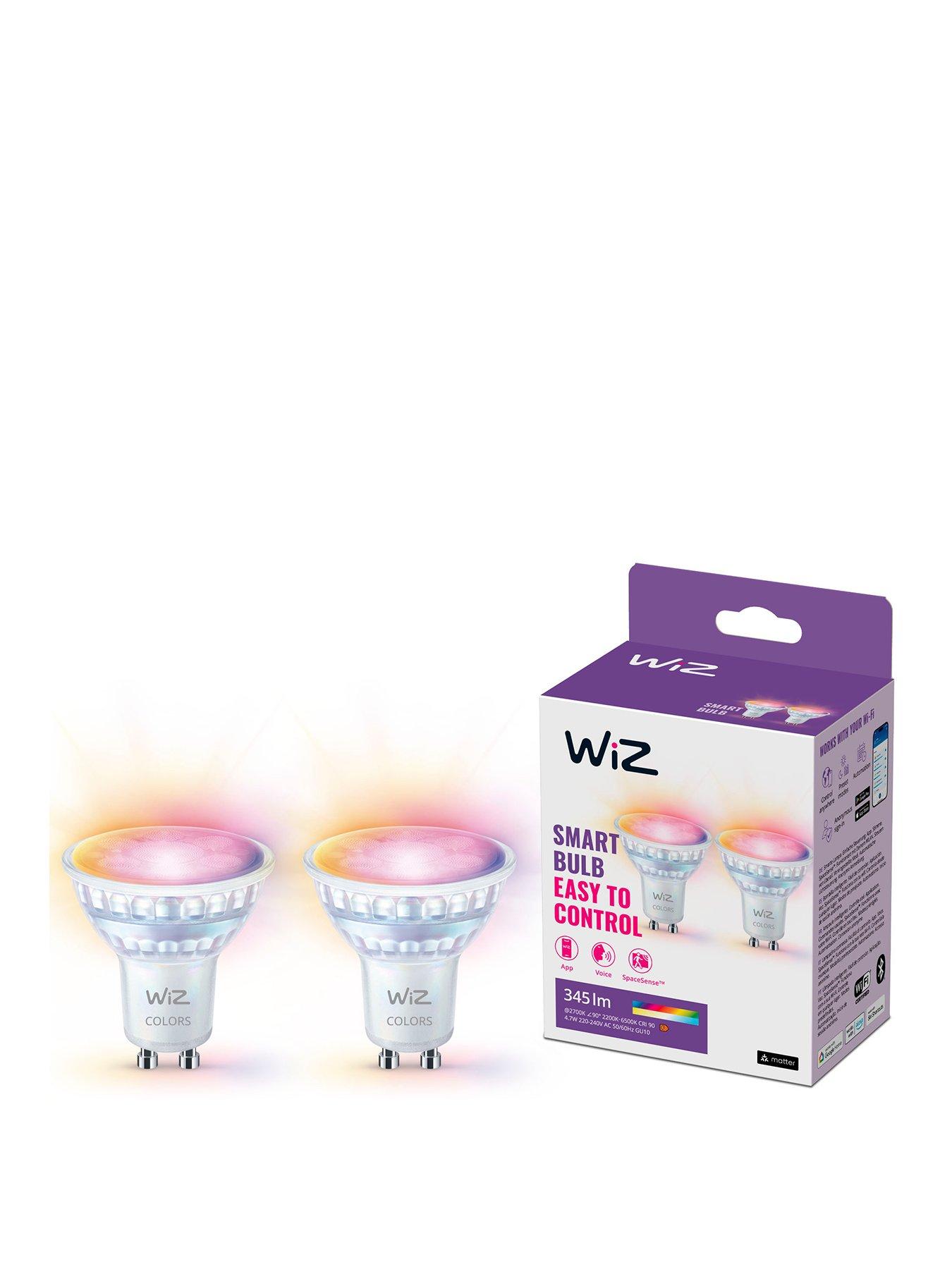 Philips WiZ Wi-Fi BLE 50W GU10 GLASS 922-65 RGB2PF/6