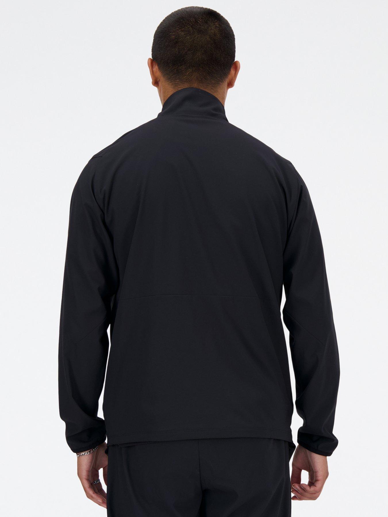 Image 2 of 6 of New Balance Mens Training Stretch Woven Jacket - Black