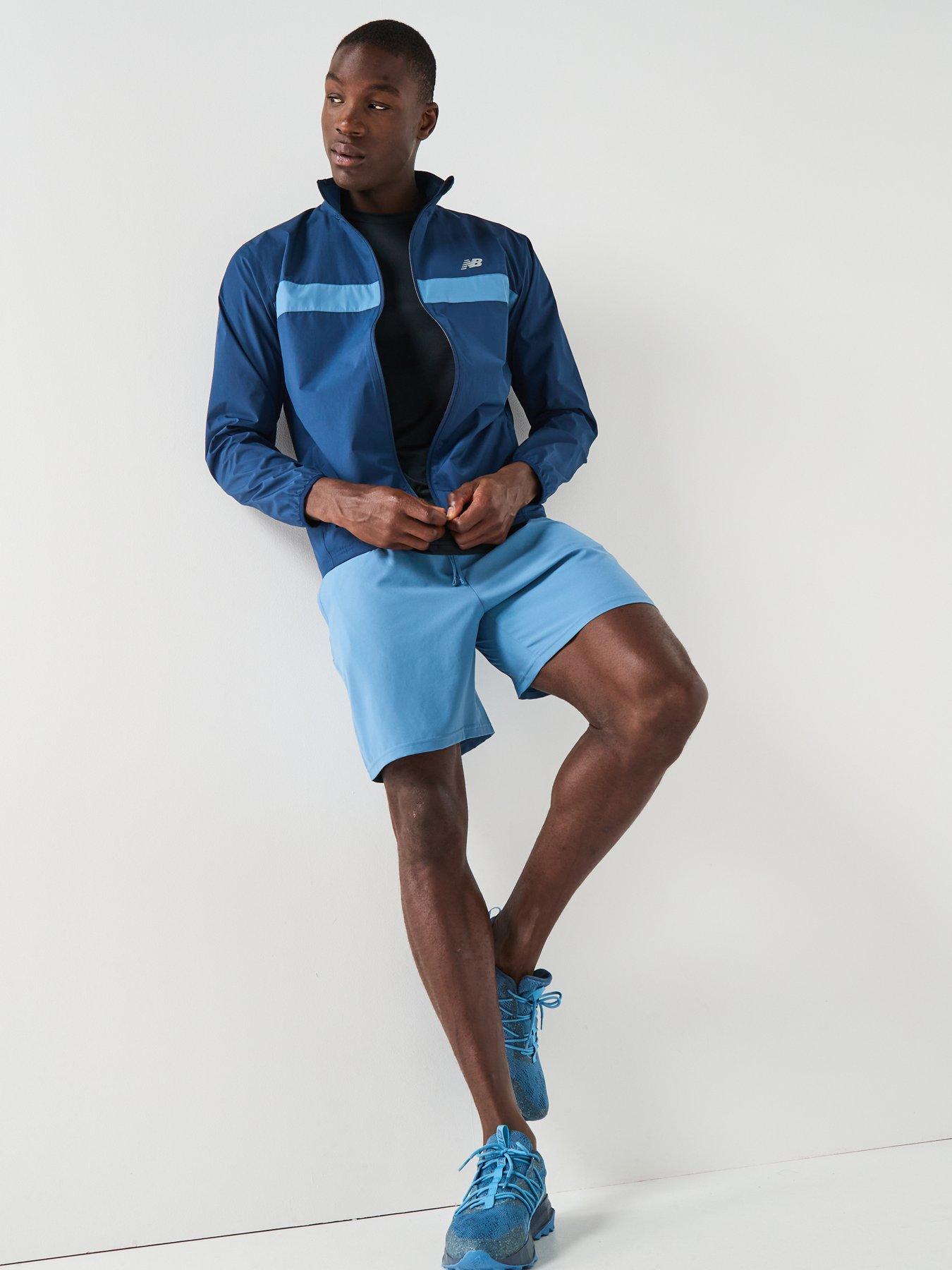 Image 3 of 6 of New Balance Mens Running Essentials Jacket - Navy