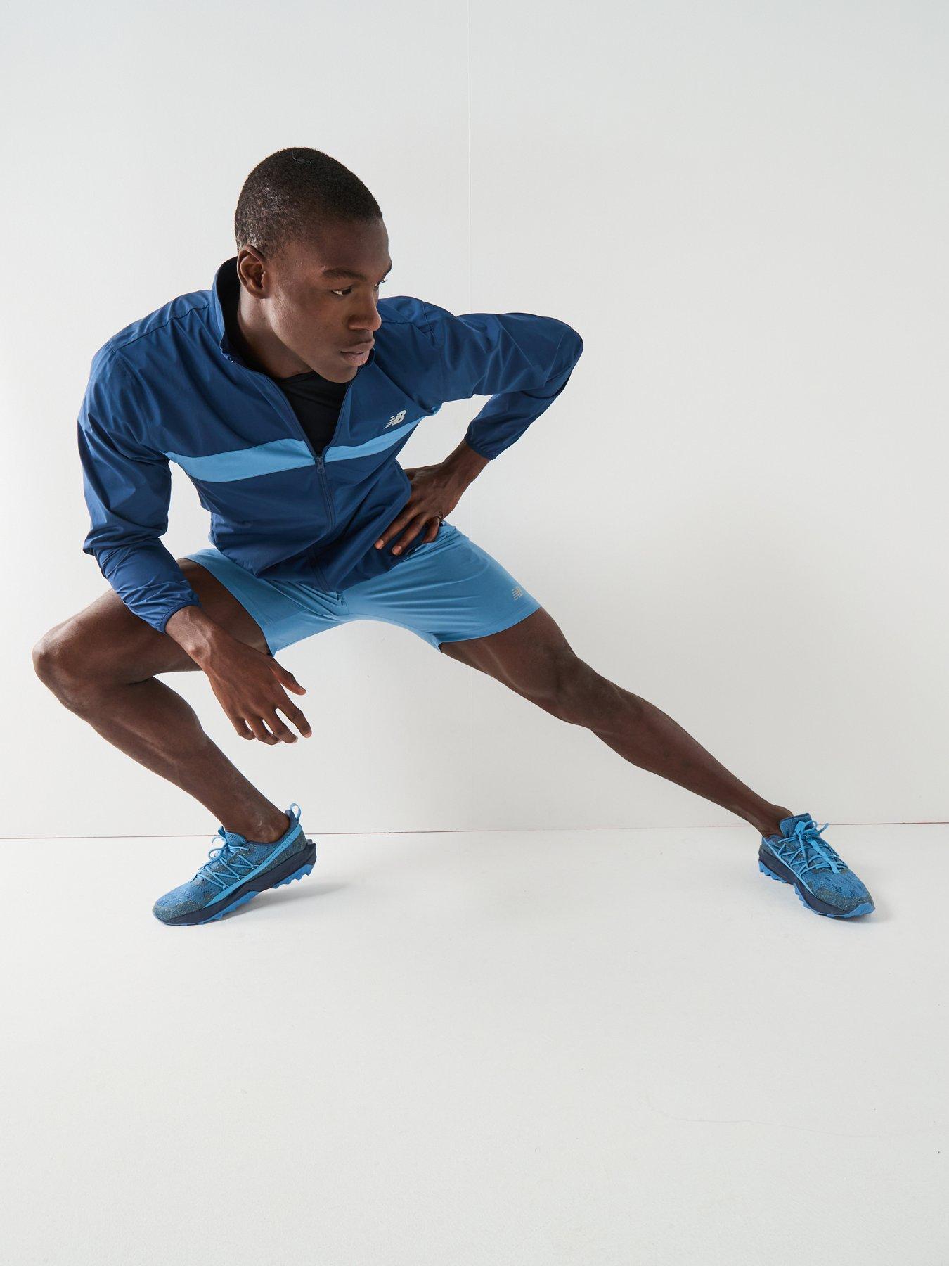 Image 5 of 6 of New Balance Mens Running Essentials Jacket - Navy