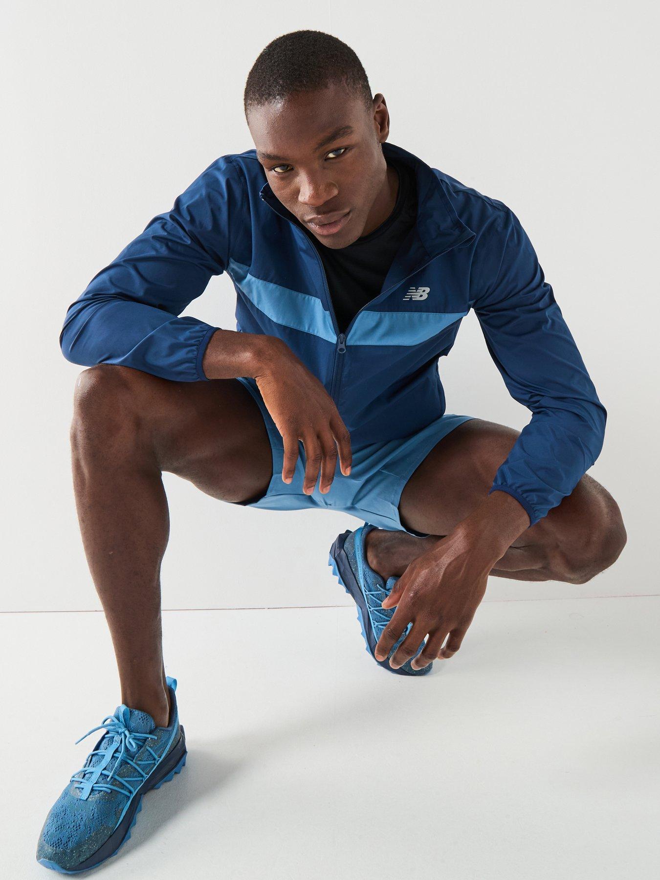 Image 6 of 6 of New Balance Mens Running Essentials Jacket - Navy