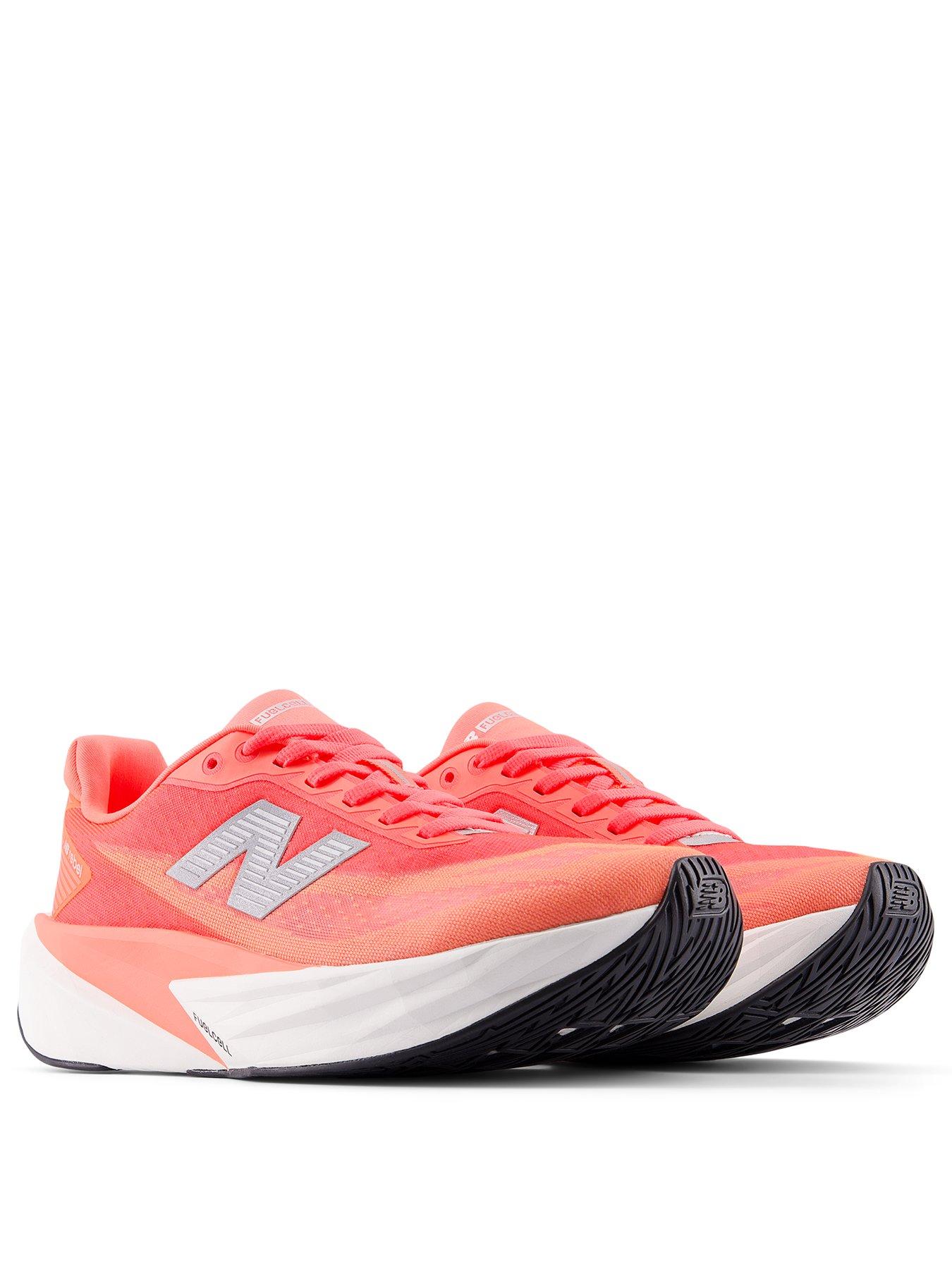 Image 2 of 4 of New Balance Womens Running Fuelcell Rebel V5 Trainers - Red