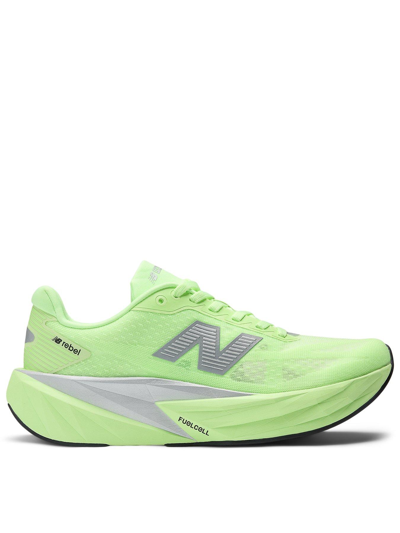 undefined Womens Running Fuelcell Rebel V5 Trainers - Green