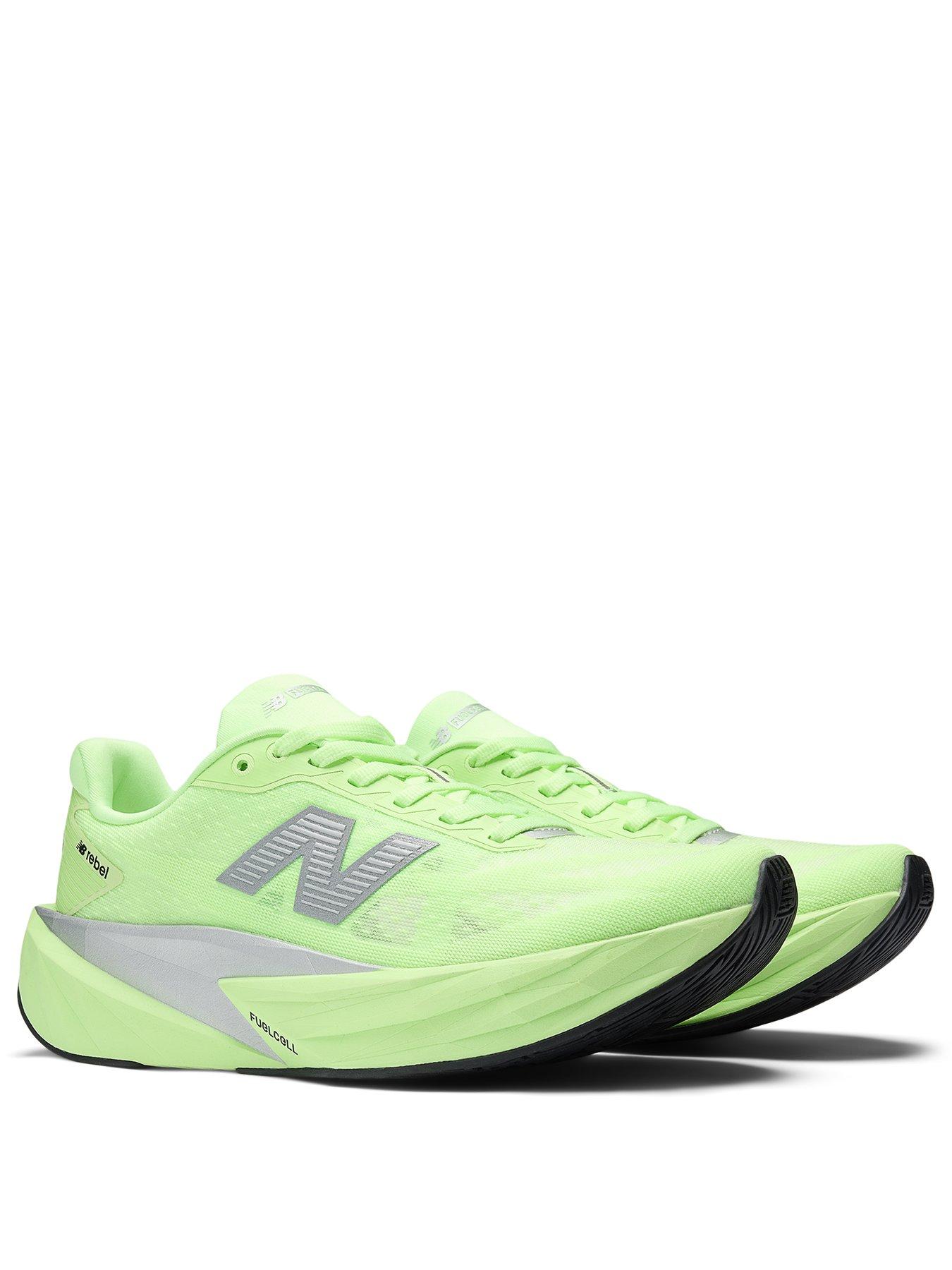 Image 2 of 5 of New Balance Womens Running Fuelcell Rebel V5 Trainers - Green