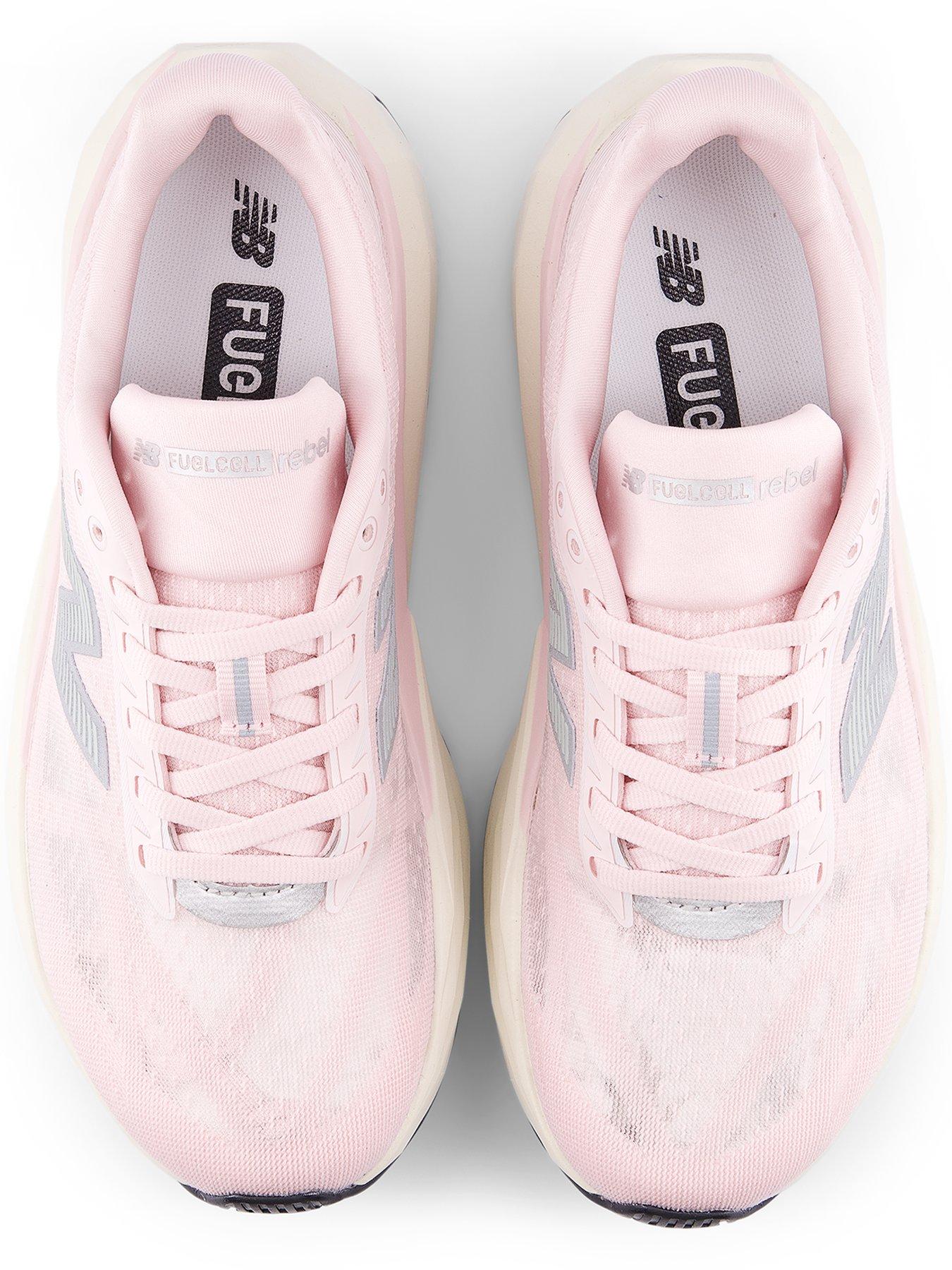  image of new-balance-womens-running-fuelcell-rebel-v5-trainers-pink