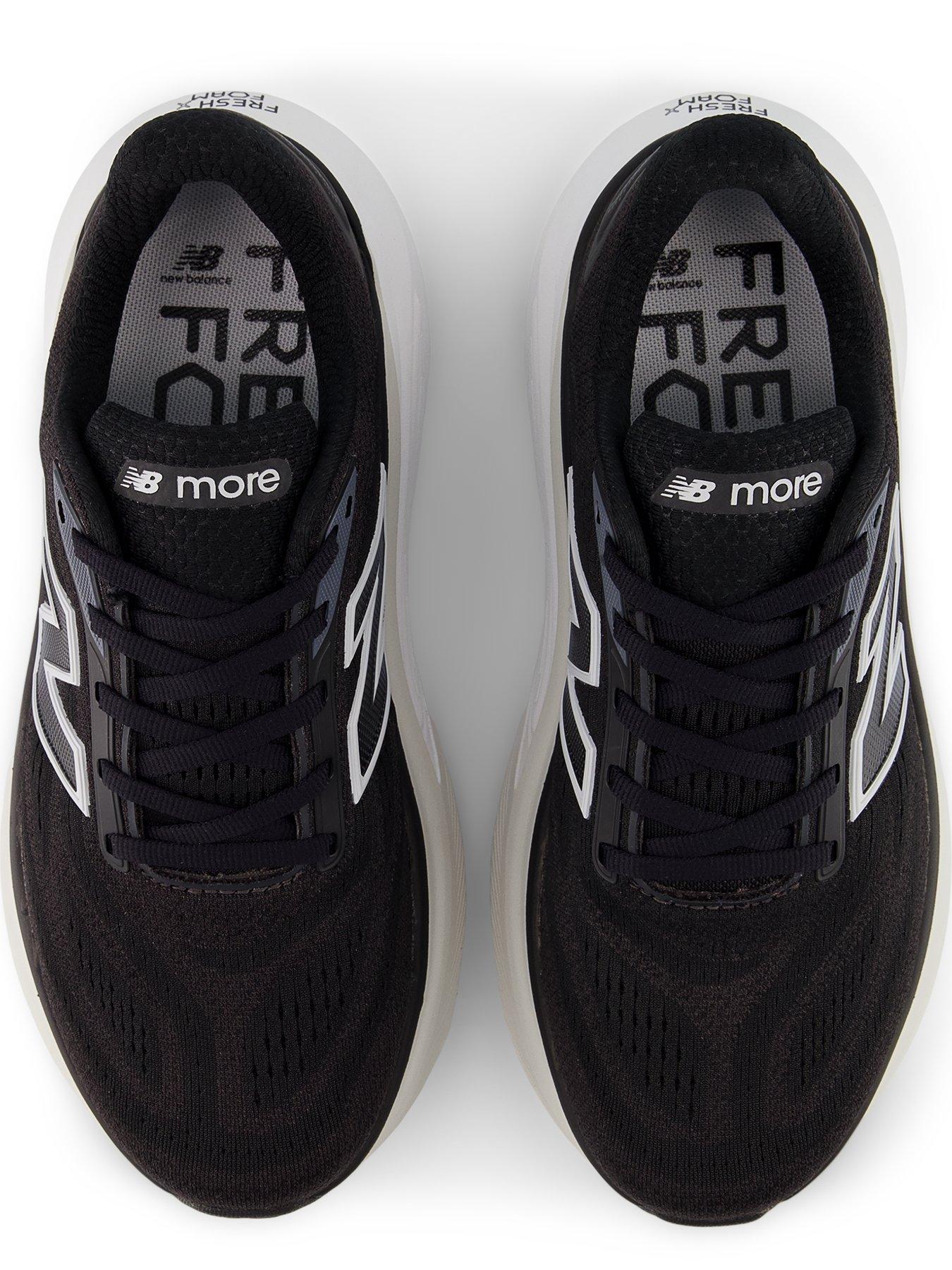 Image 4 of 5 of New Balance Womens Running Fresh Foam X More V6 Trainers - Black