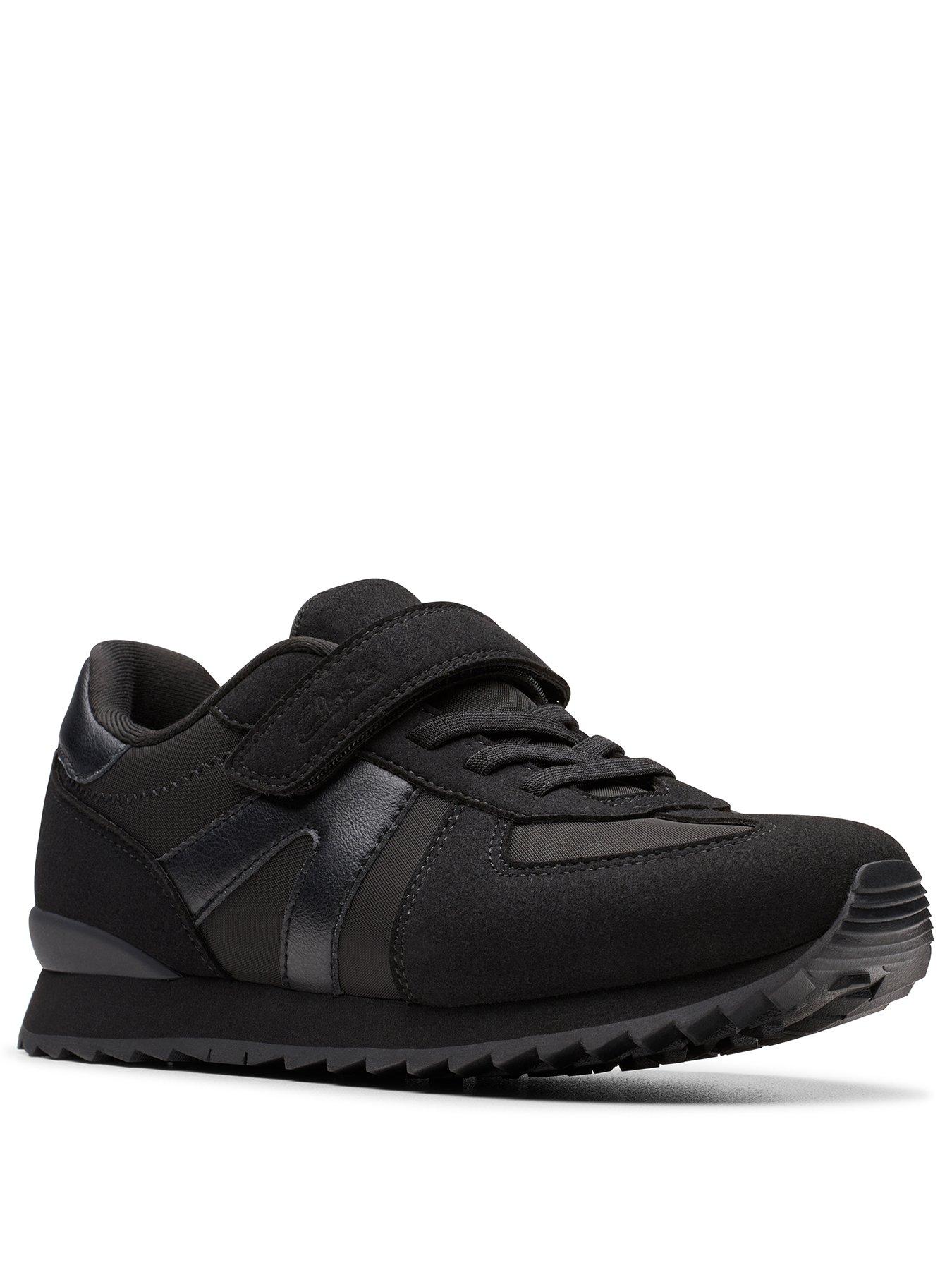  image of clarks-jaspen-vibe-k-juniornbsp--black