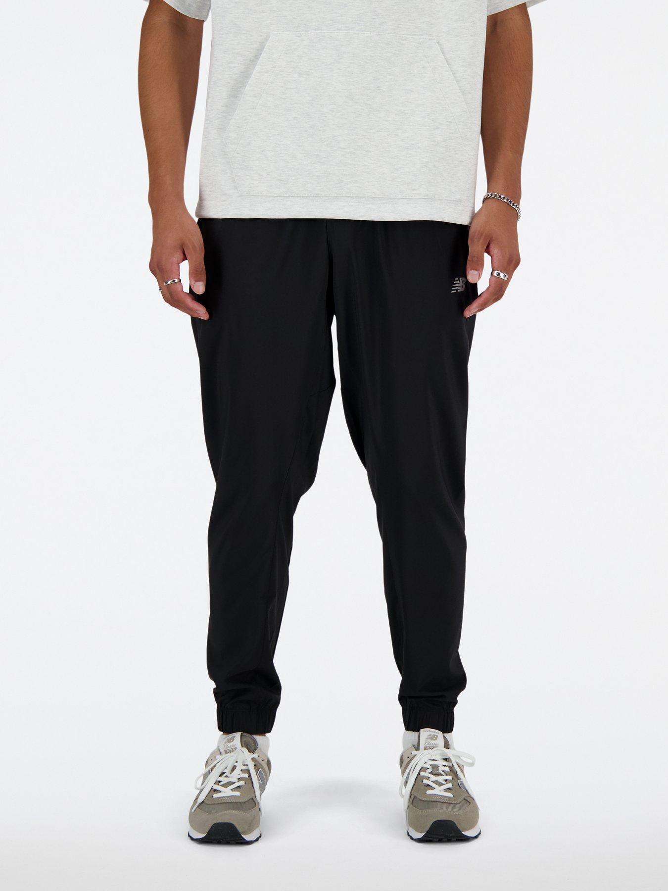 undefined Mens Training Essentials Woven Joggers - Black