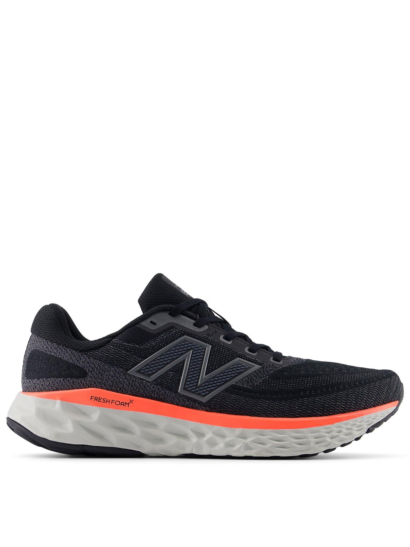undefined Mens Running Fresh Foam Evoz V4 Trainers - Black/Red