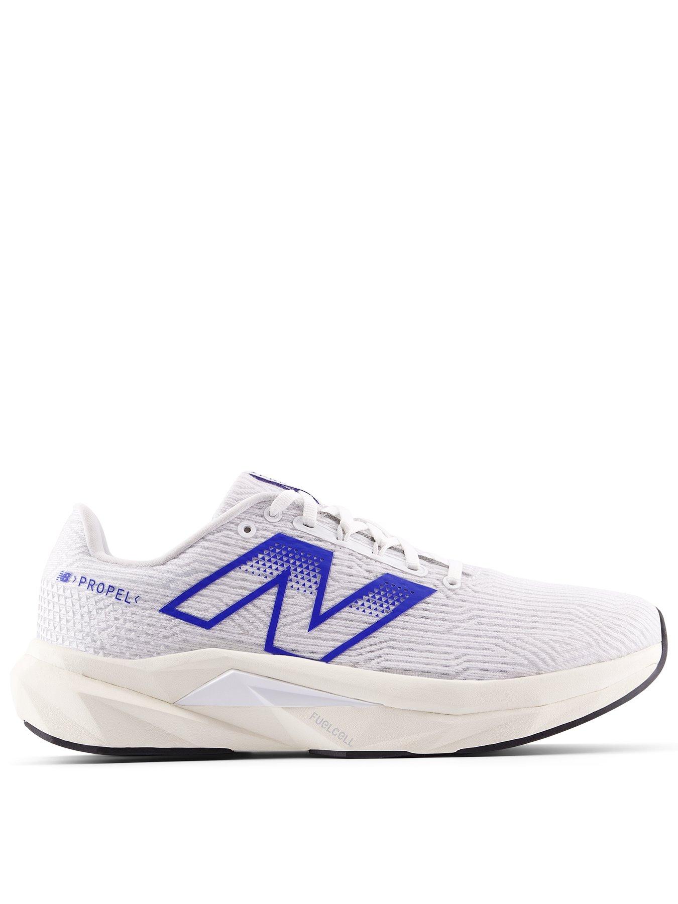 undefined Mens Running Fuelcell Propel V5 Trainers - White