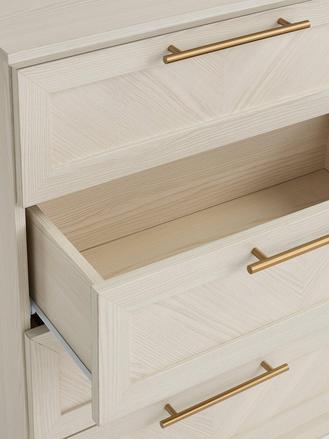  image of very-home-tilbury-4-drawer-chest-white-fscreg-certified